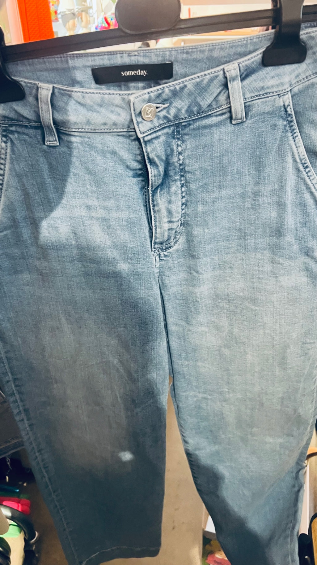 someday. Jeans Blau Gr.: S