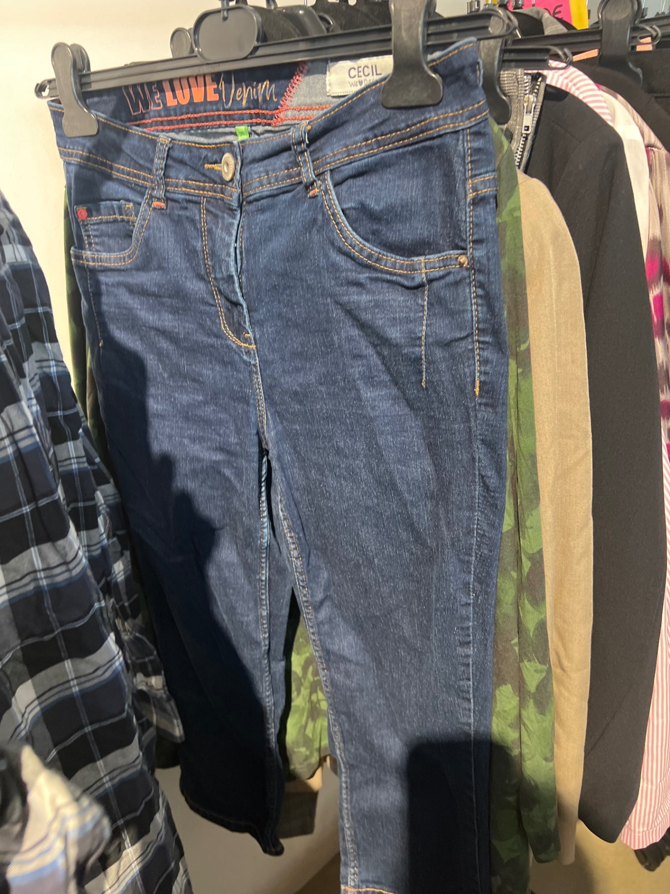 Cecil Jeans Dunkelblau Gr.: 30