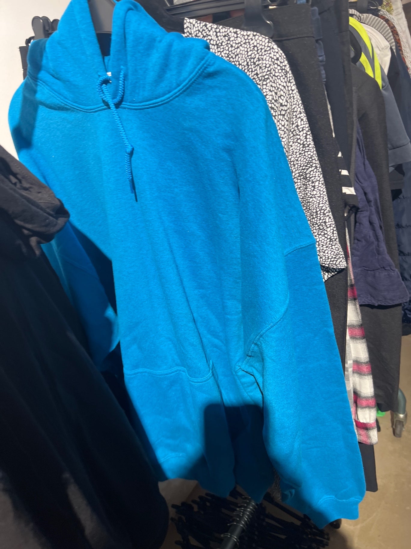 Hoodie Blau Gr.: XXL