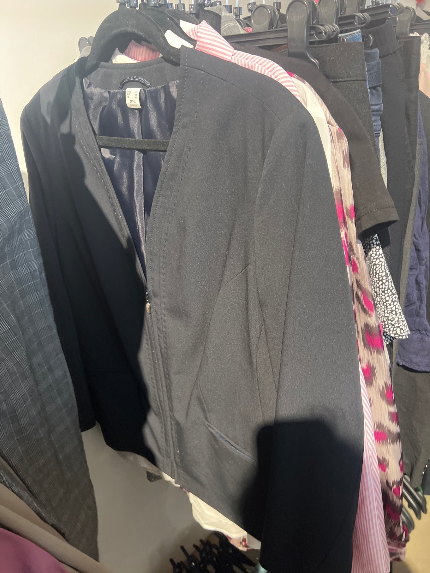Blazerjacke Schwarz Gr.: 3XL