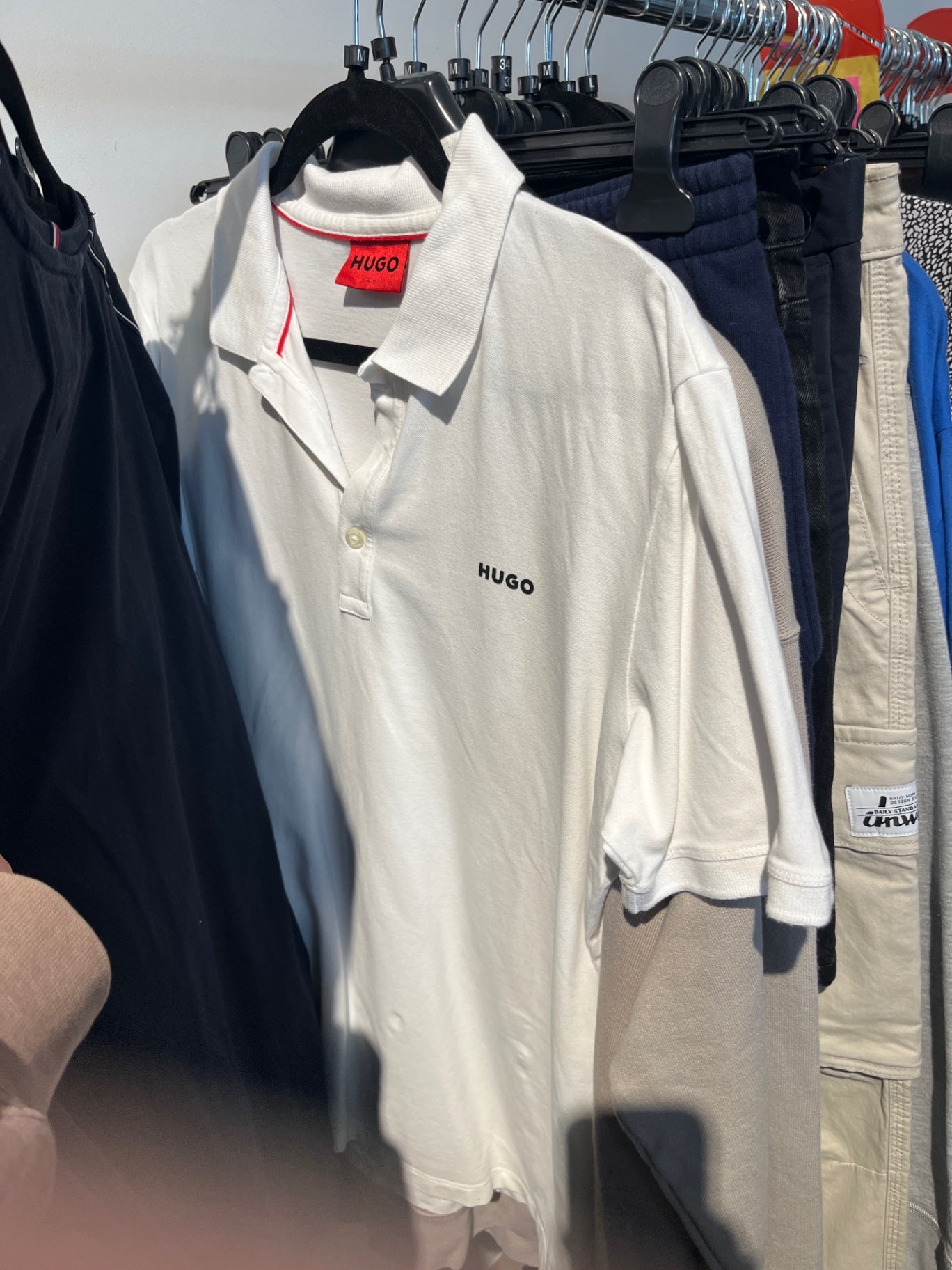 B-WARE Hugo Poloshirt Weiß Gr.: M