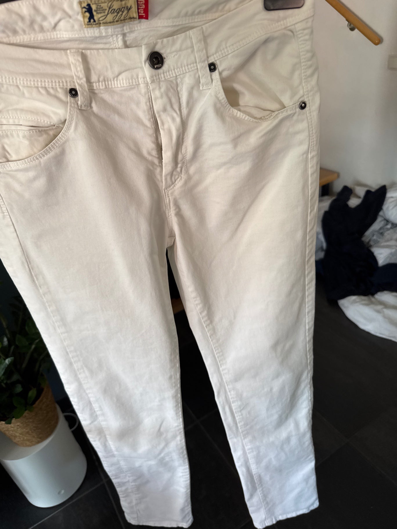 Jaggy Jeans Weiss Gr.: 42