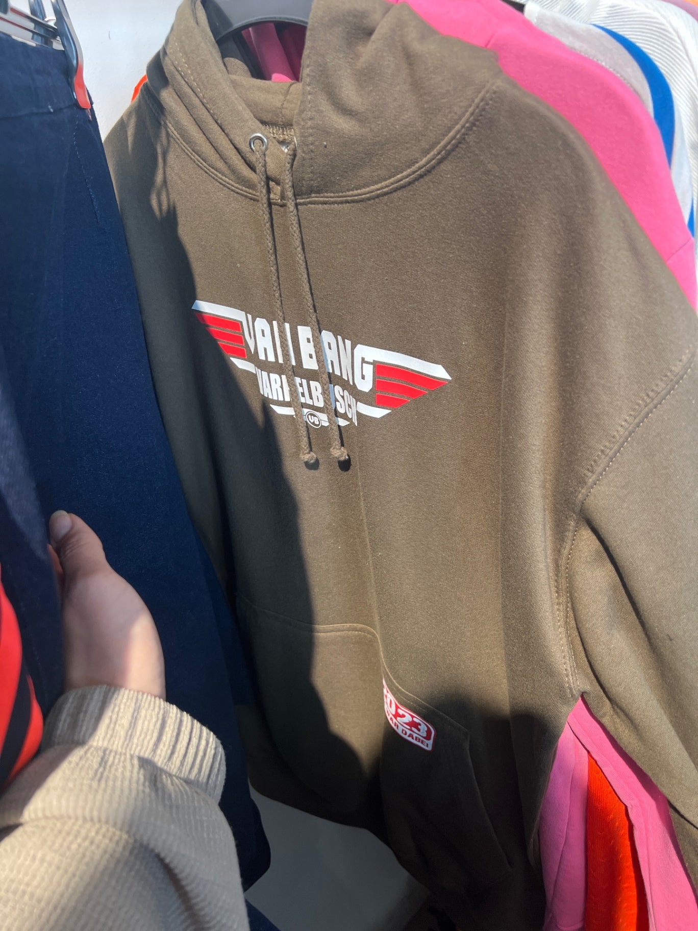 Just Hoods Hoodie Braun Gr.: M