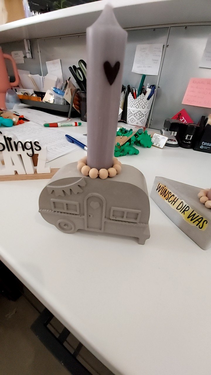 EINZELSTÜCK Wohnwagen Beton