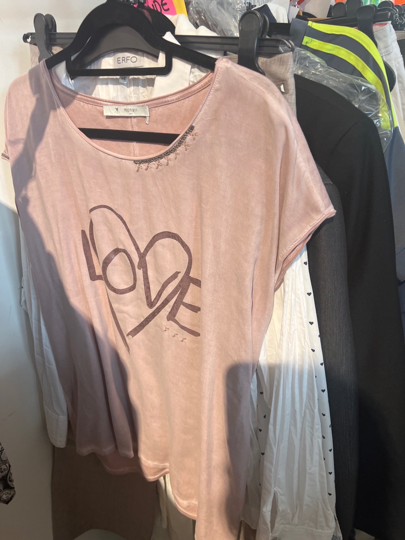 monari T-Shirt Hellrosa Gr.: L