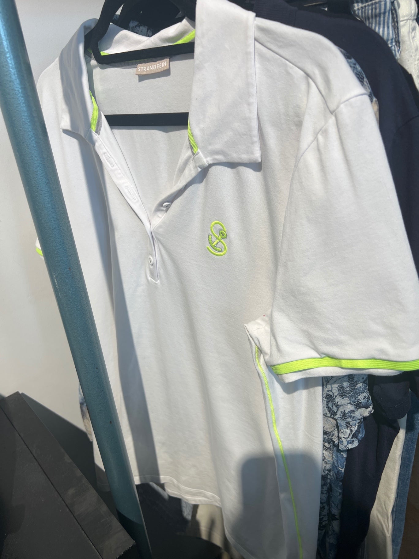 Strandfein Poloshirt Weiß Gr.: 48