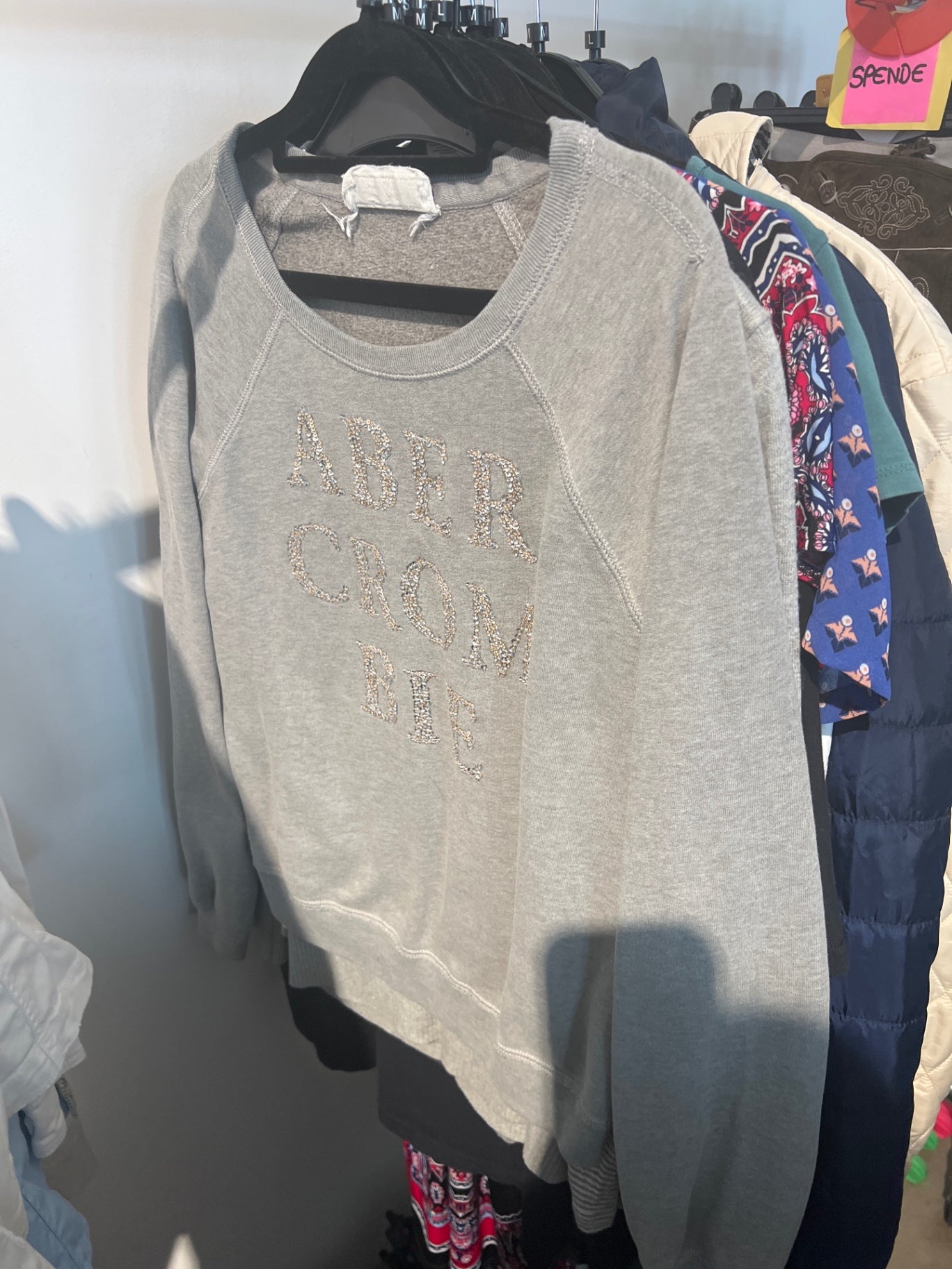 Abercrombie Sweatshirt Grau Gr.: M