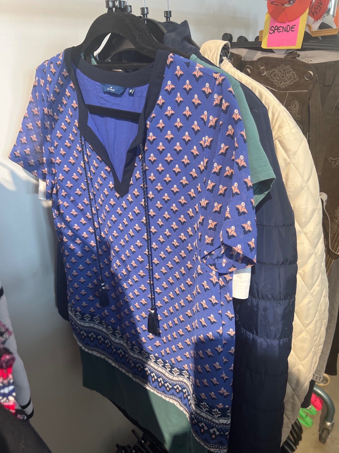 Tom Tailor Bluse Blau Gr.: M