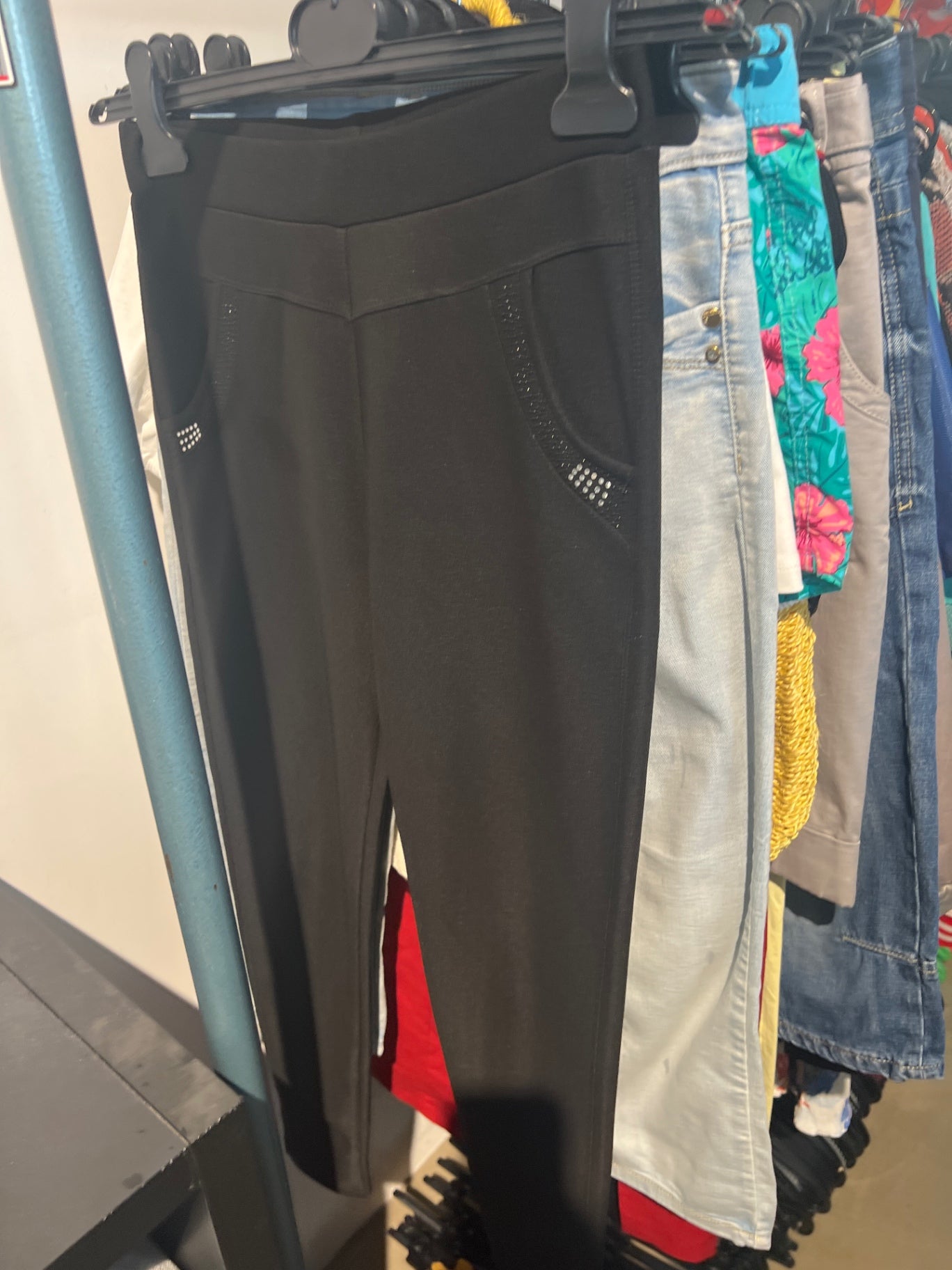 Leggings Schwarz Gr.: M