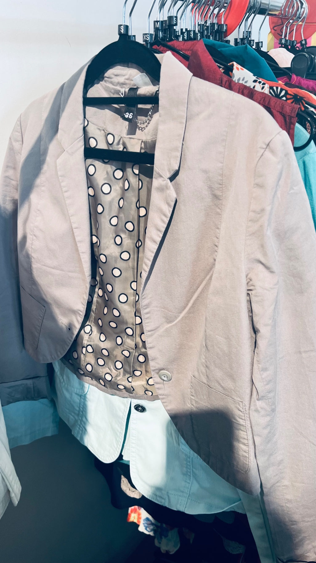 H&M Blazer Beige Gr.: XS