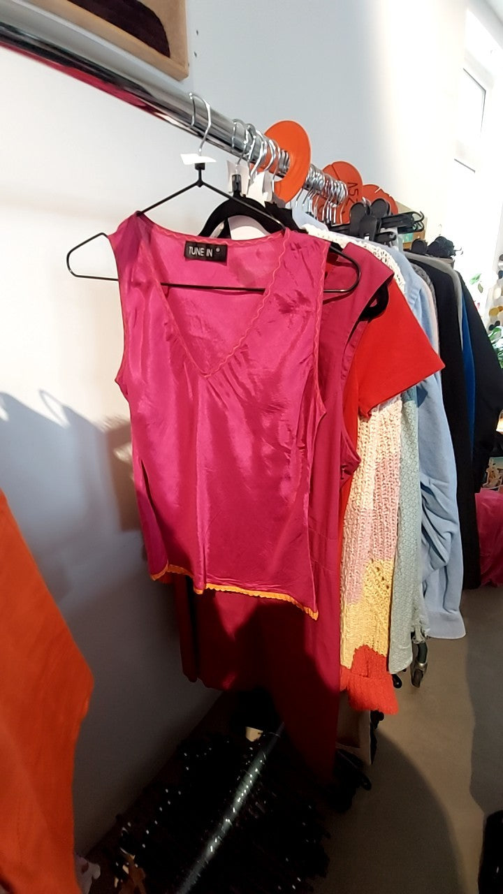 Tune In Bluse Pink Gr.: M