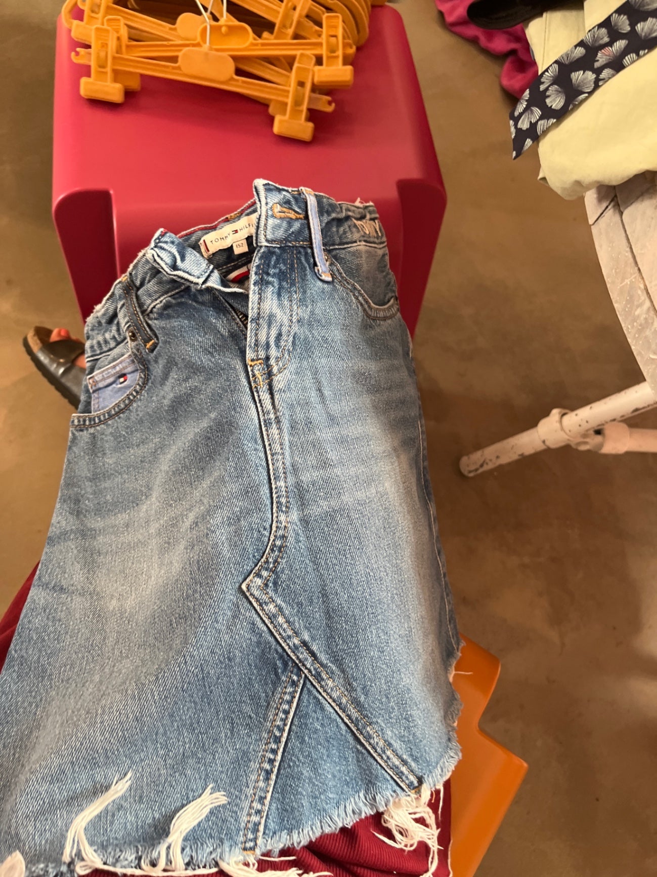 Tommy Hilfiger Jeansrock Blau:152