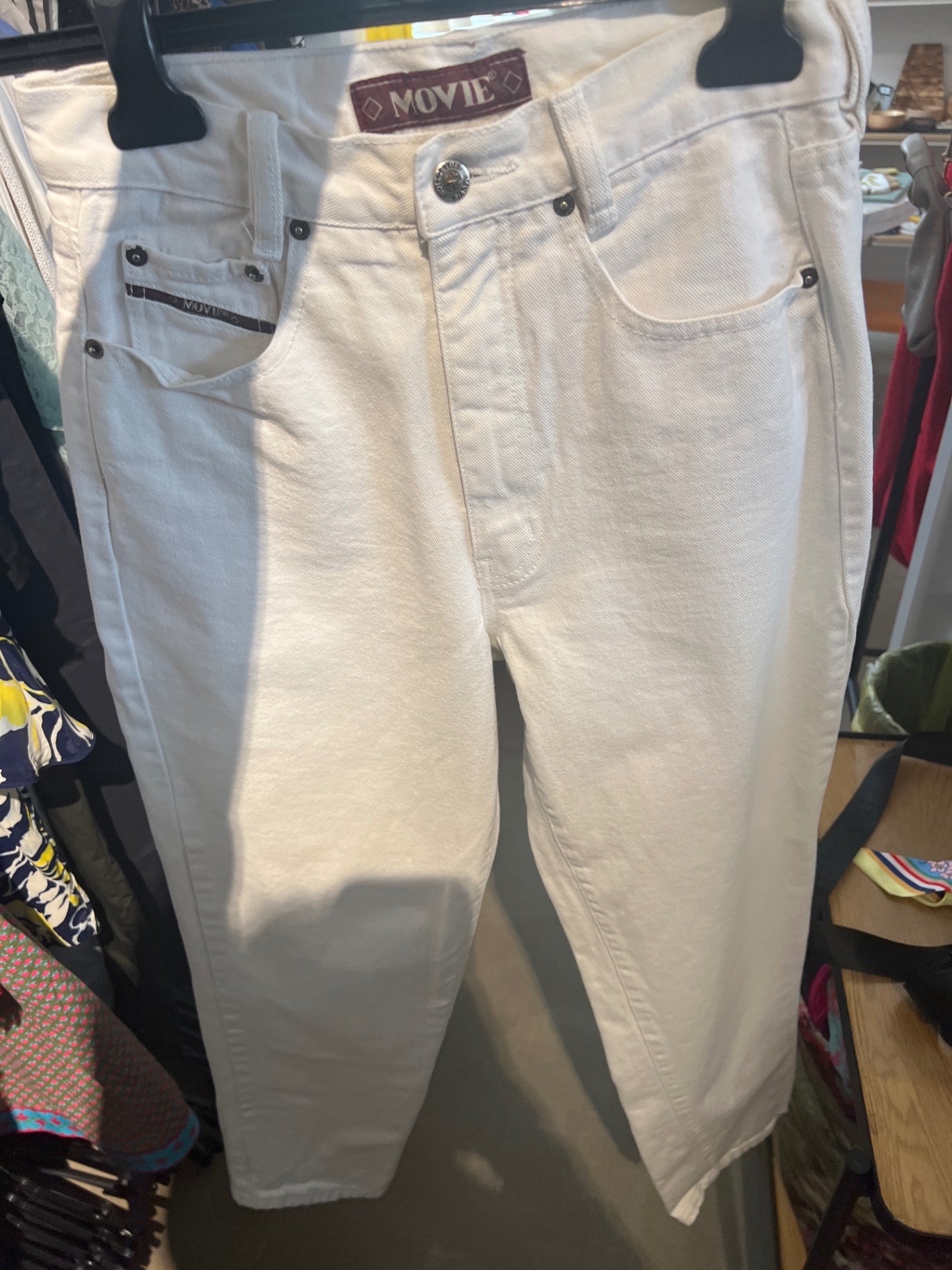MOVIE True Vintage! Hose Weiß Gr.: S