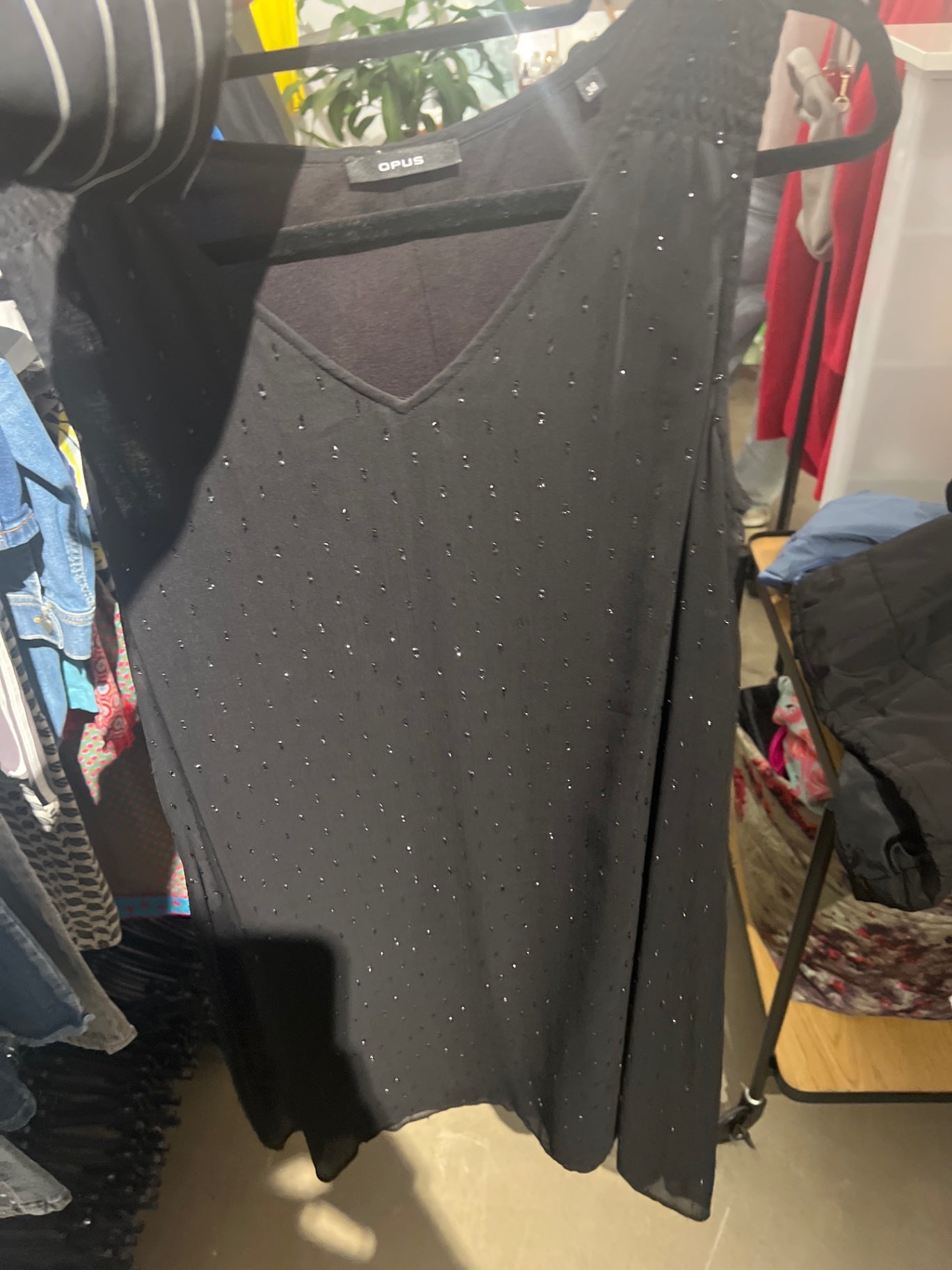 OPUS Kleid Schwarz Gr.: M