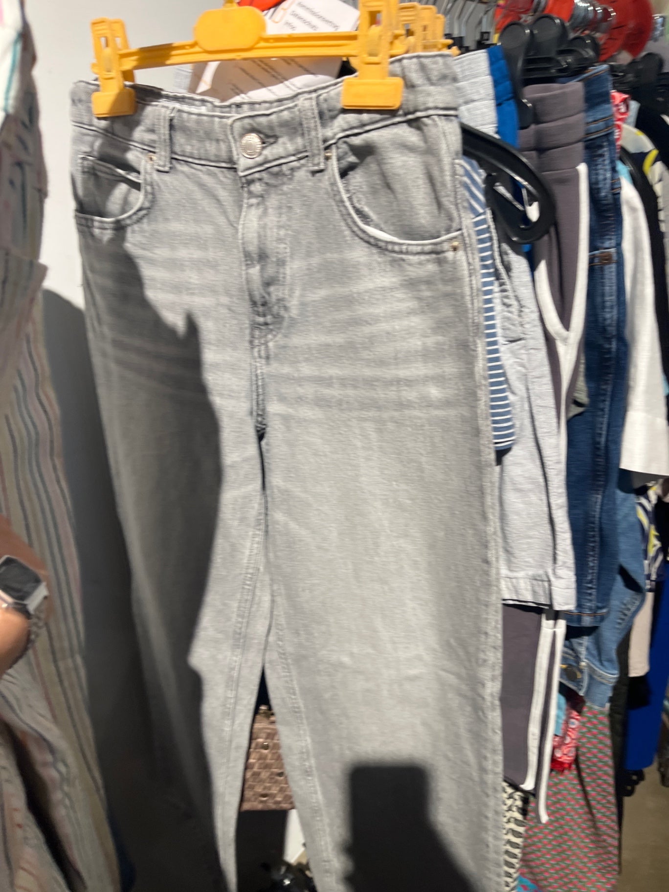 Zara Jeans Grau Gr.: 164