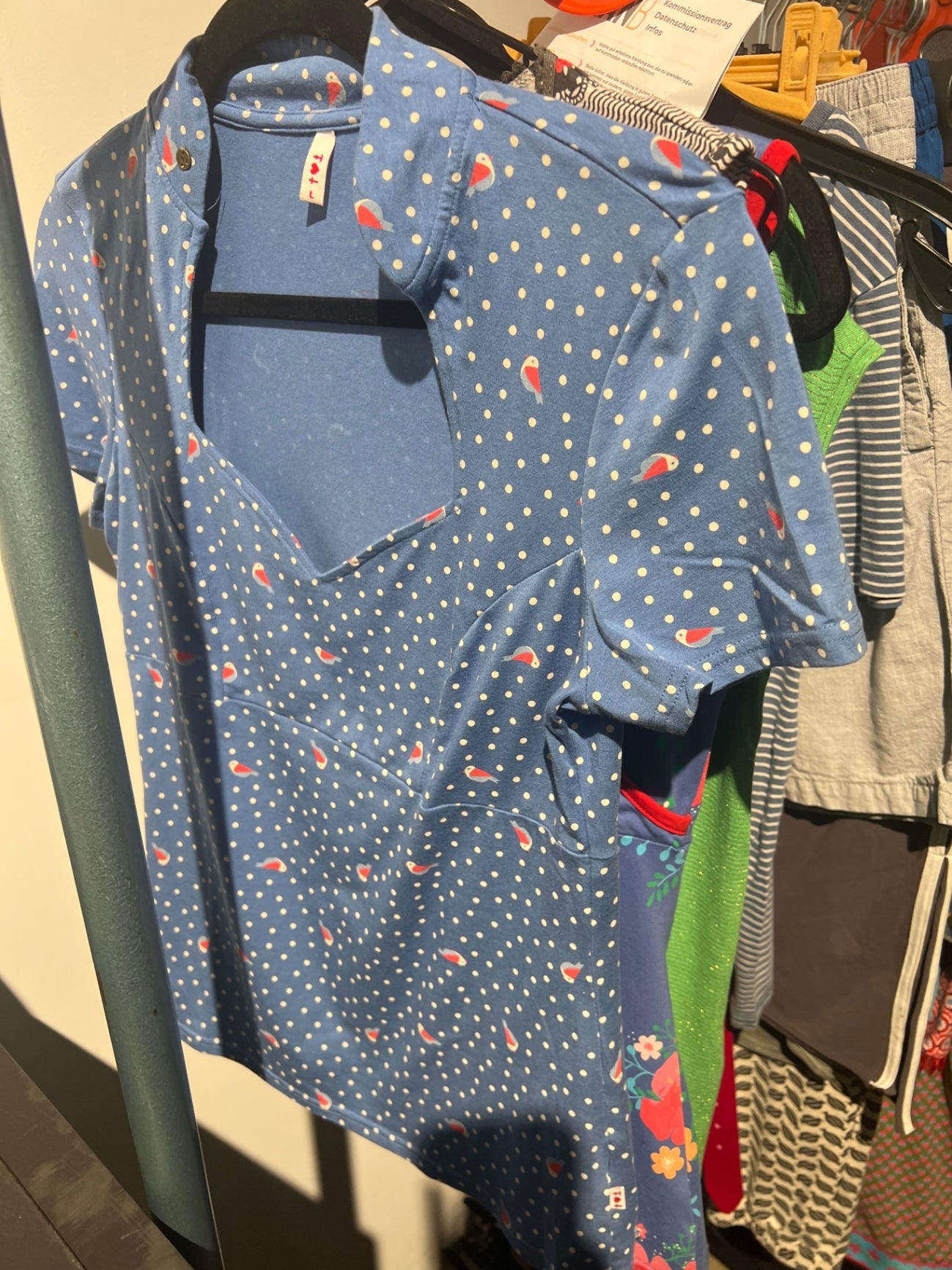 Blutsgeschwister T-Shirt Blau Gr.: M