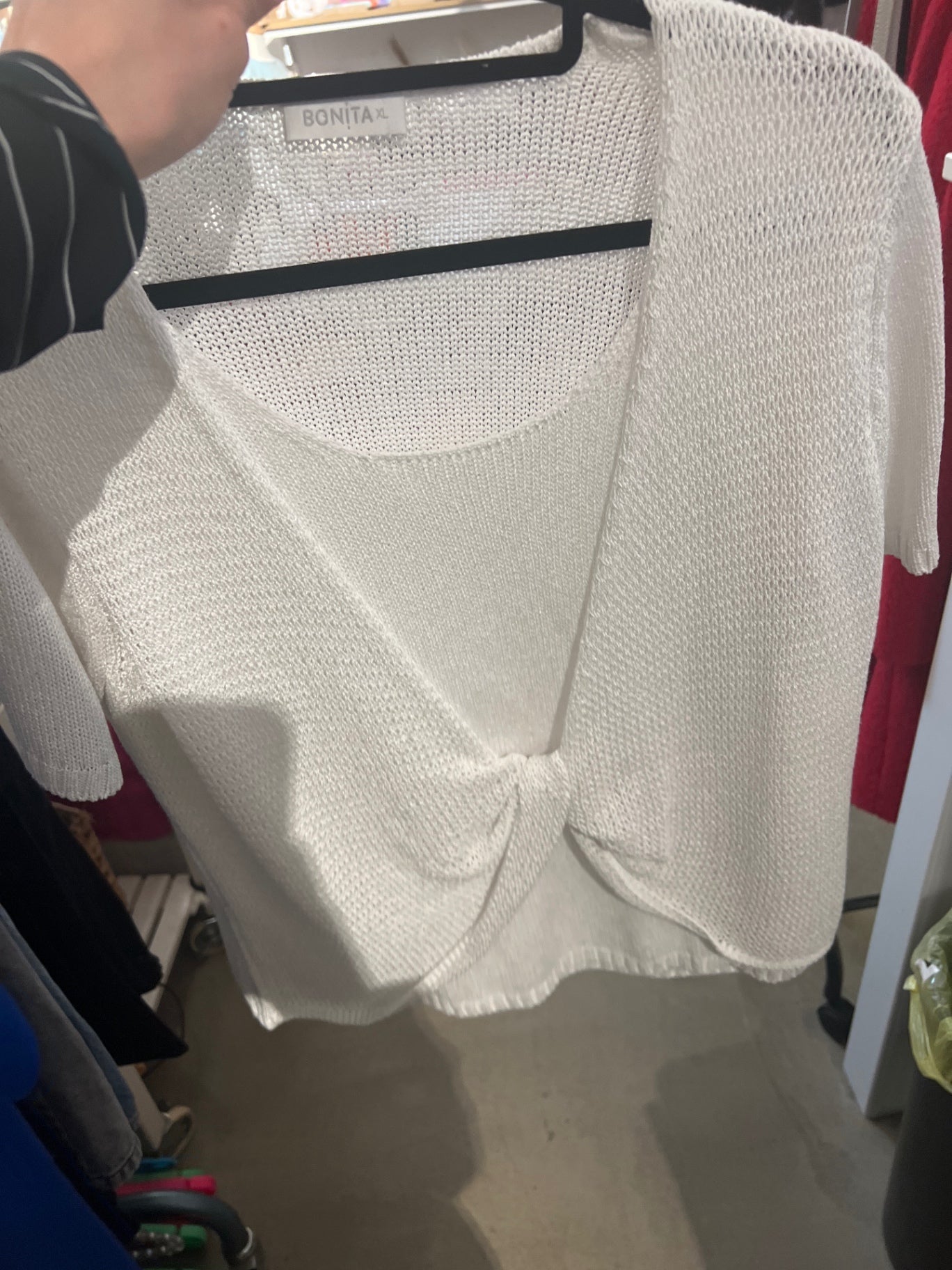 Bonita Pullover Weiß Gr.: XL