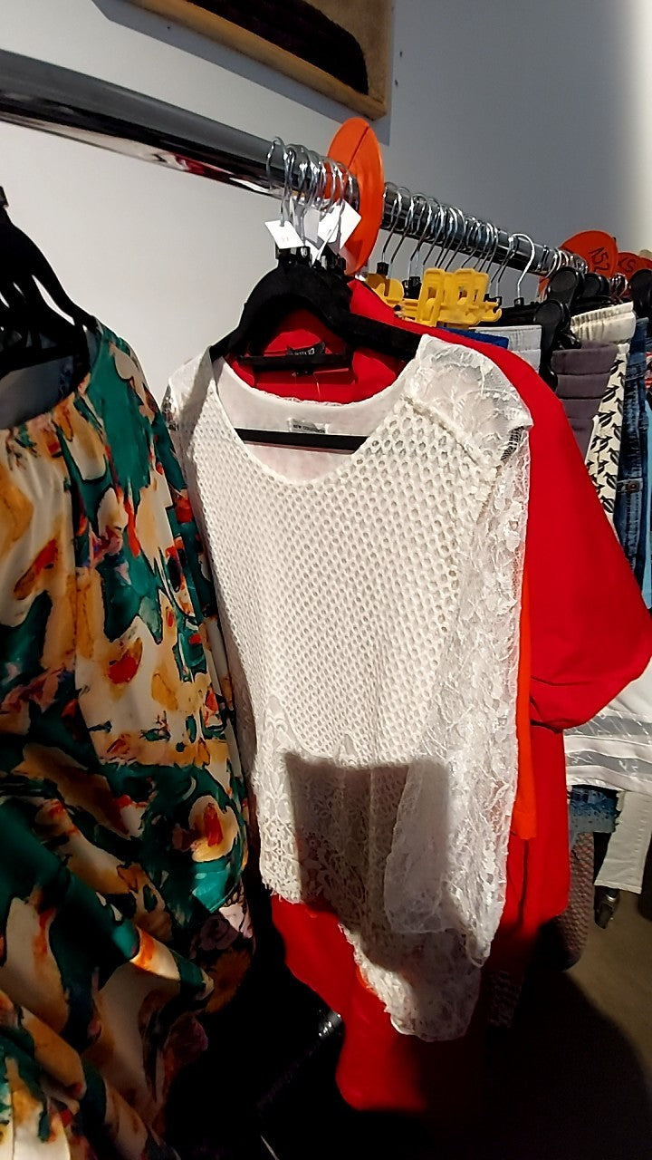 New Collection Shirt Weiß Gr.: M