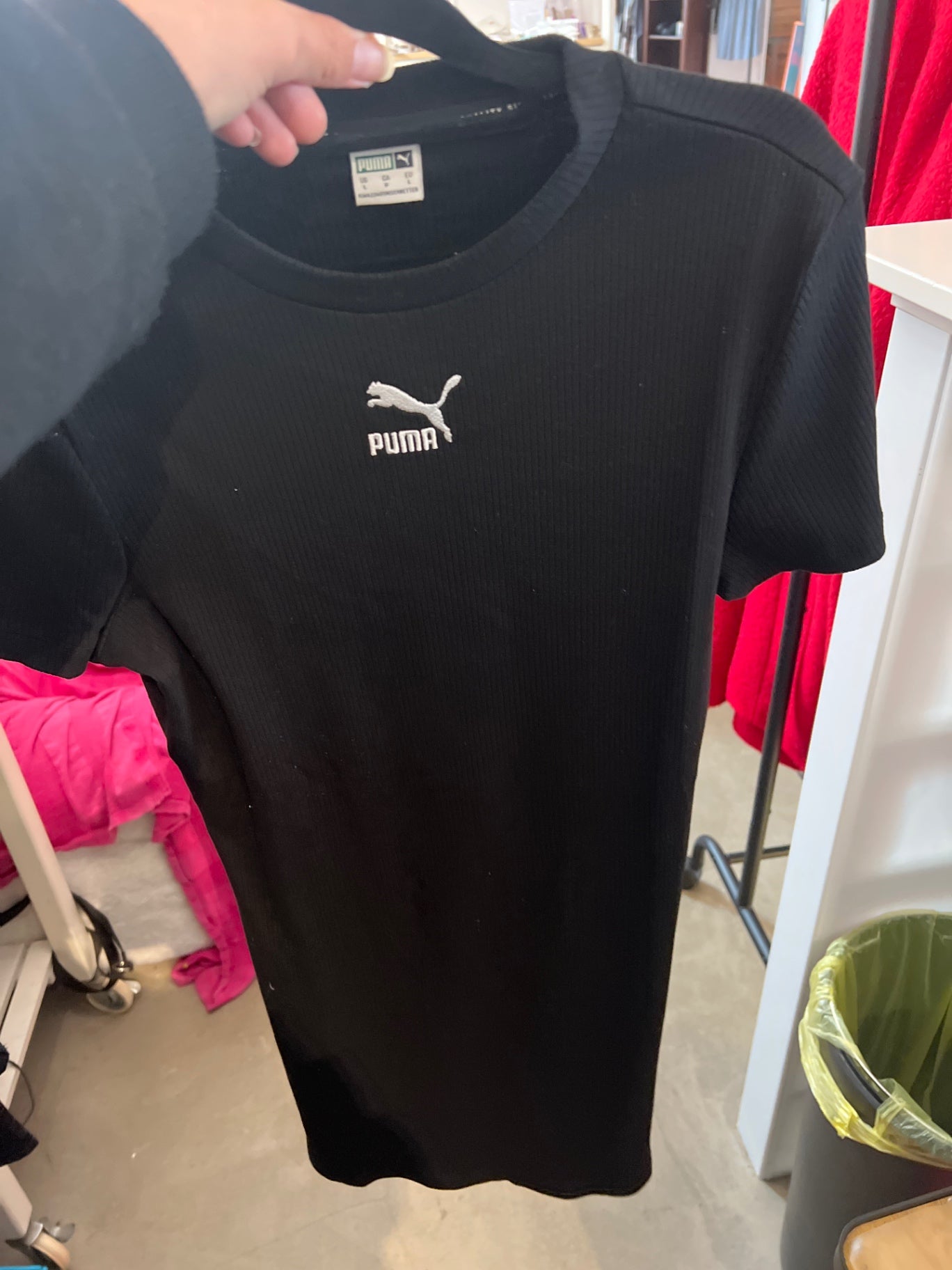 PUMA Kleid Schwarz Gr.: M