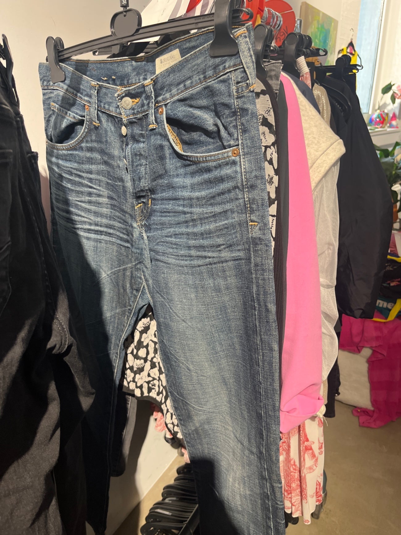 H&M Jeans Blau Gr.: 34