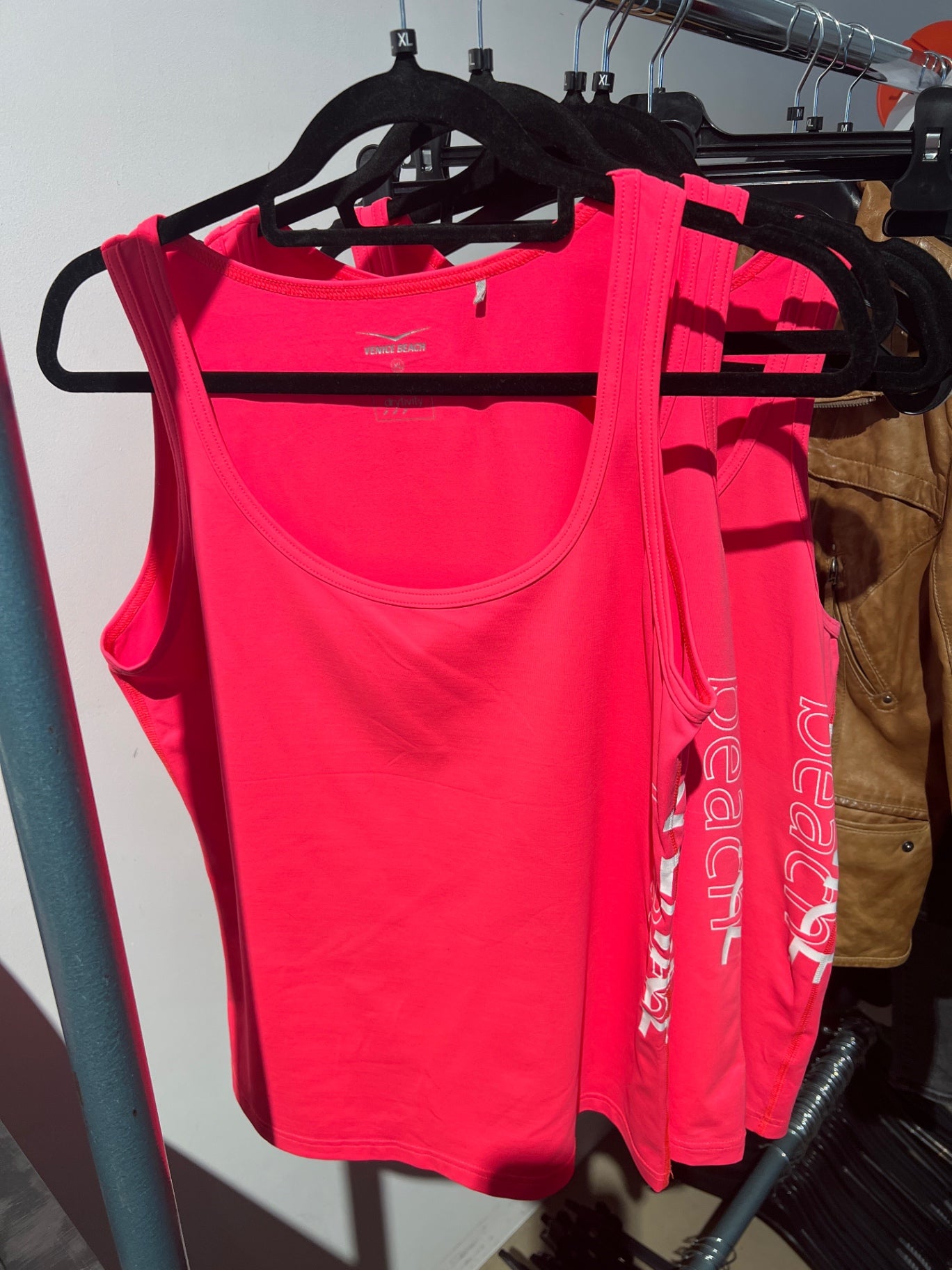 Venice Beach Tank Top Pink Gr.: XL