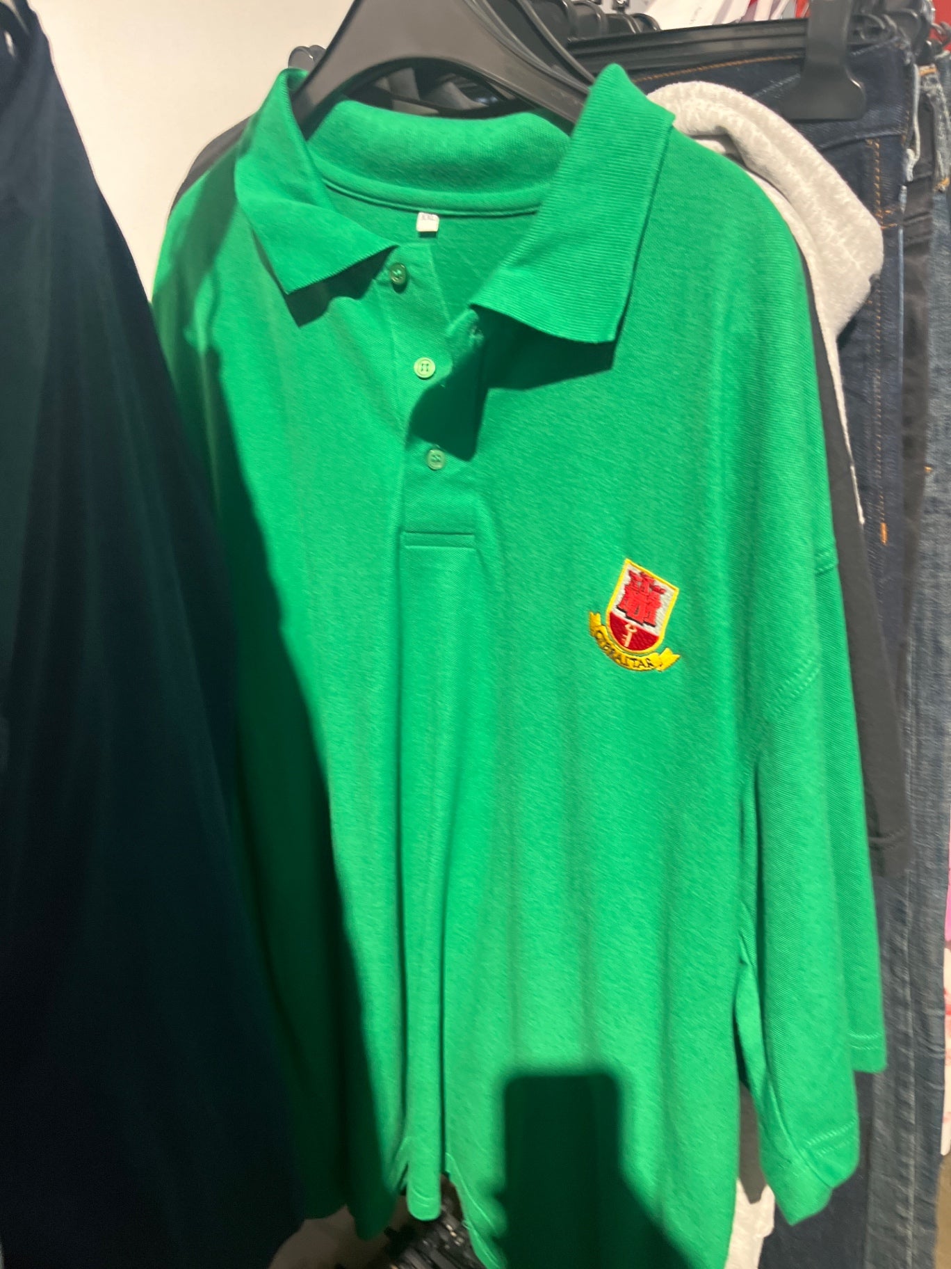 Poloshirt Grün Gr.: XXL