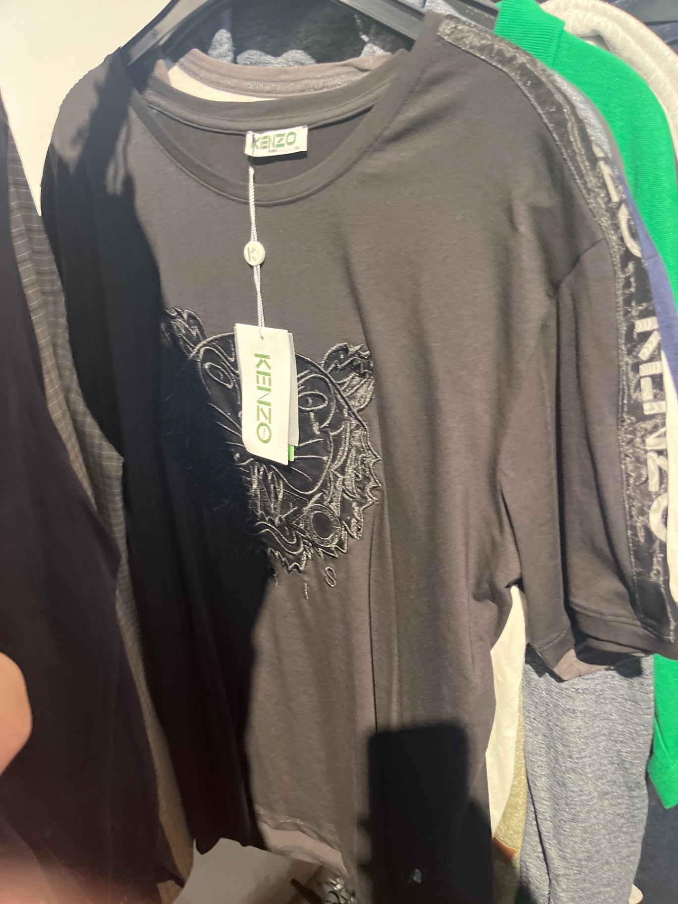 Kenzo T-Shirt Schwarz Gr.: XL