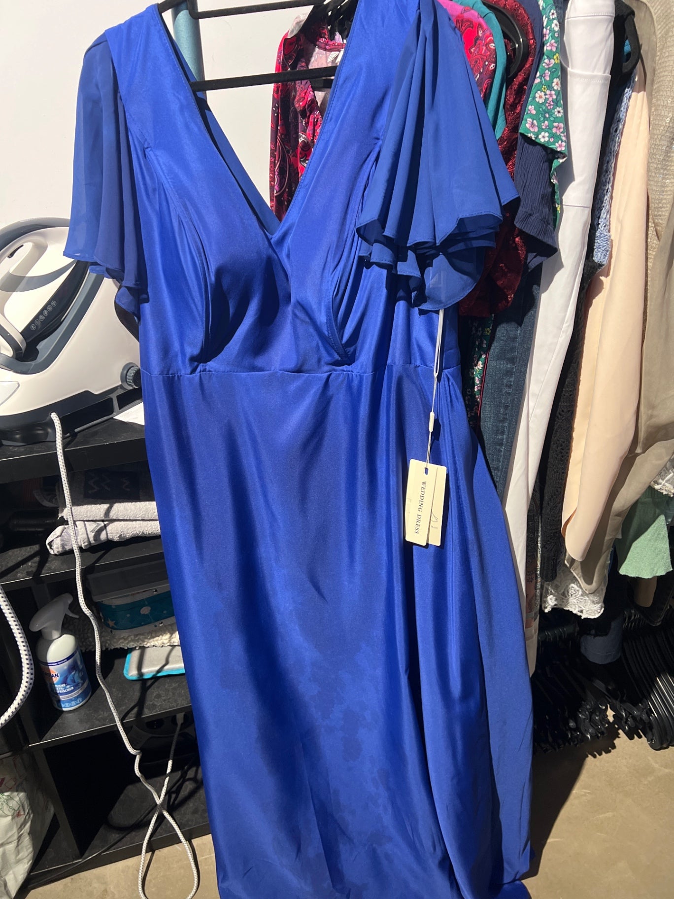 Wedding Dress Kleid Blau Gr.: XXL