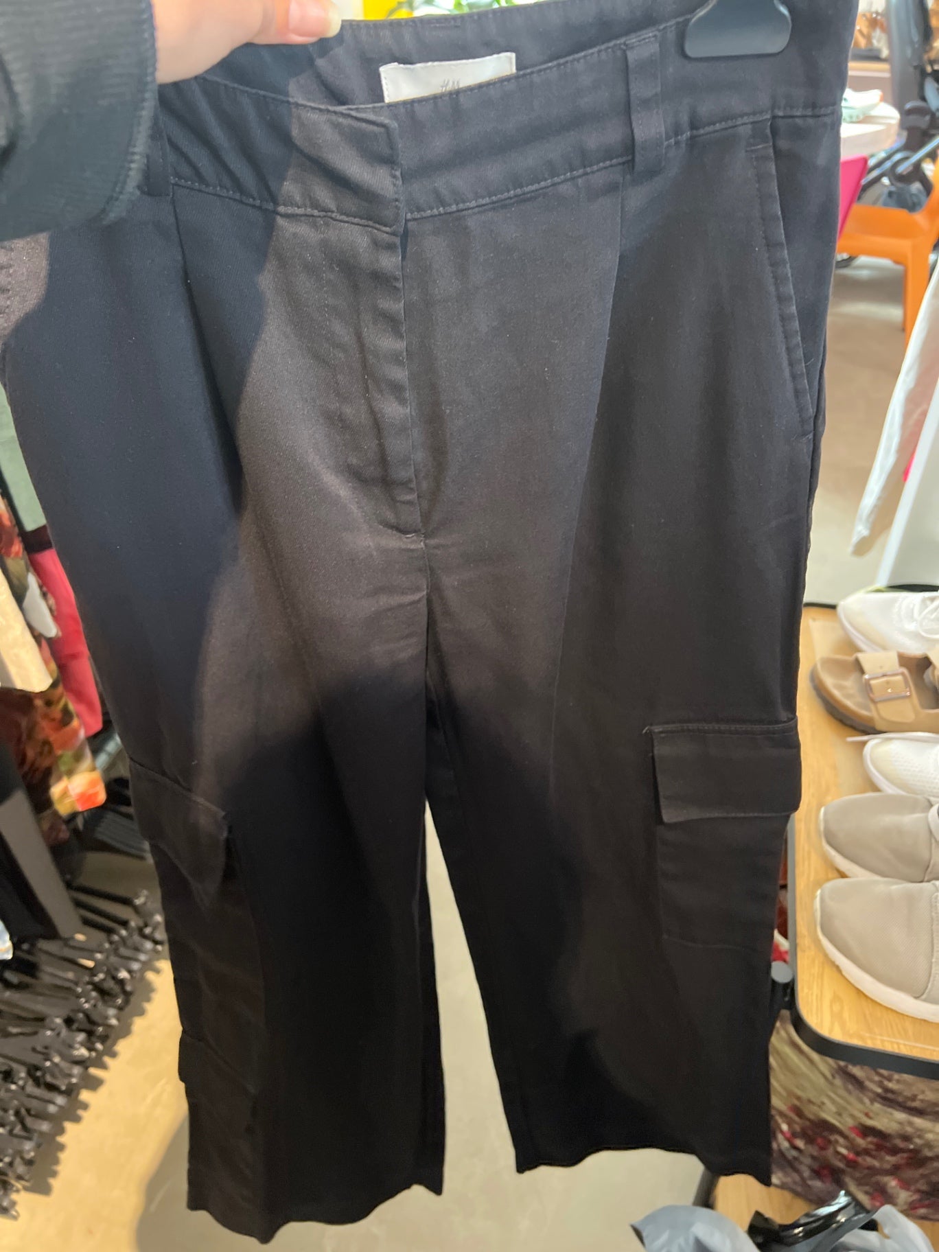 H&M Hose Schwarz Gr.: S