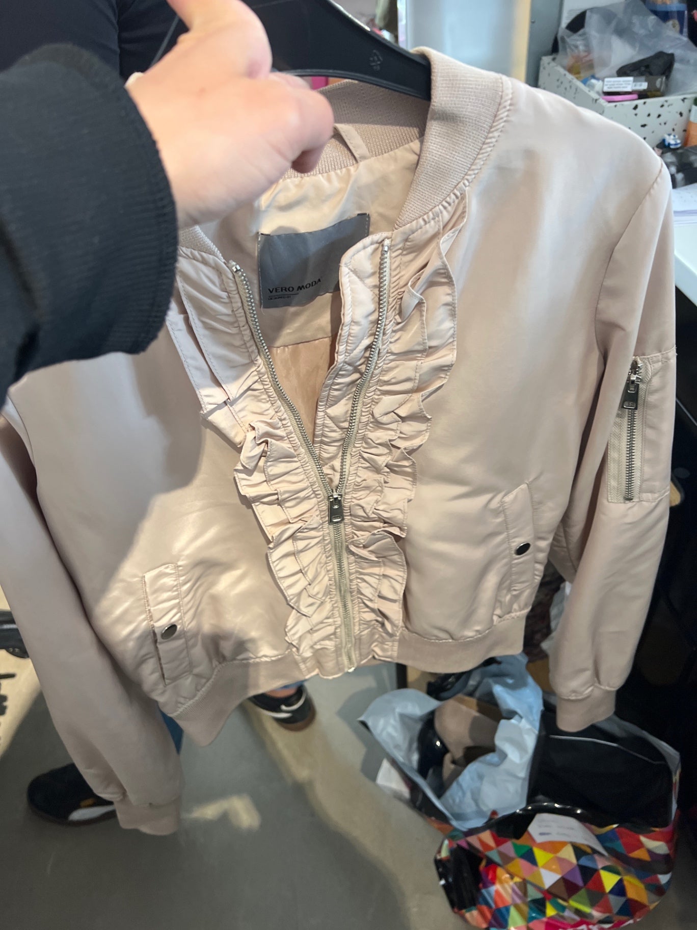VERO MODA Jacke Beige Gr.: XS