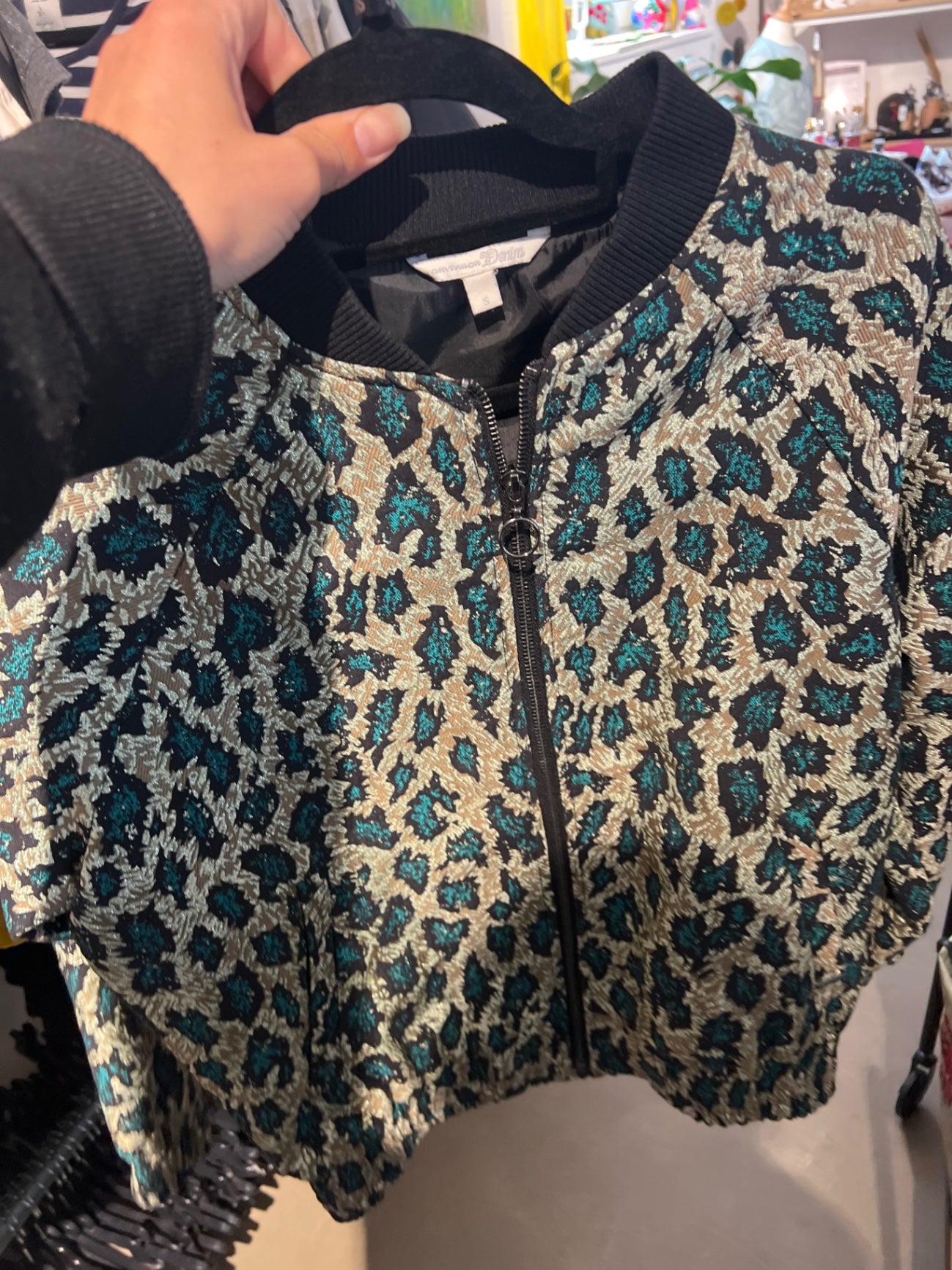 Tom Tailor Jacke Gold Grün Gr.: S