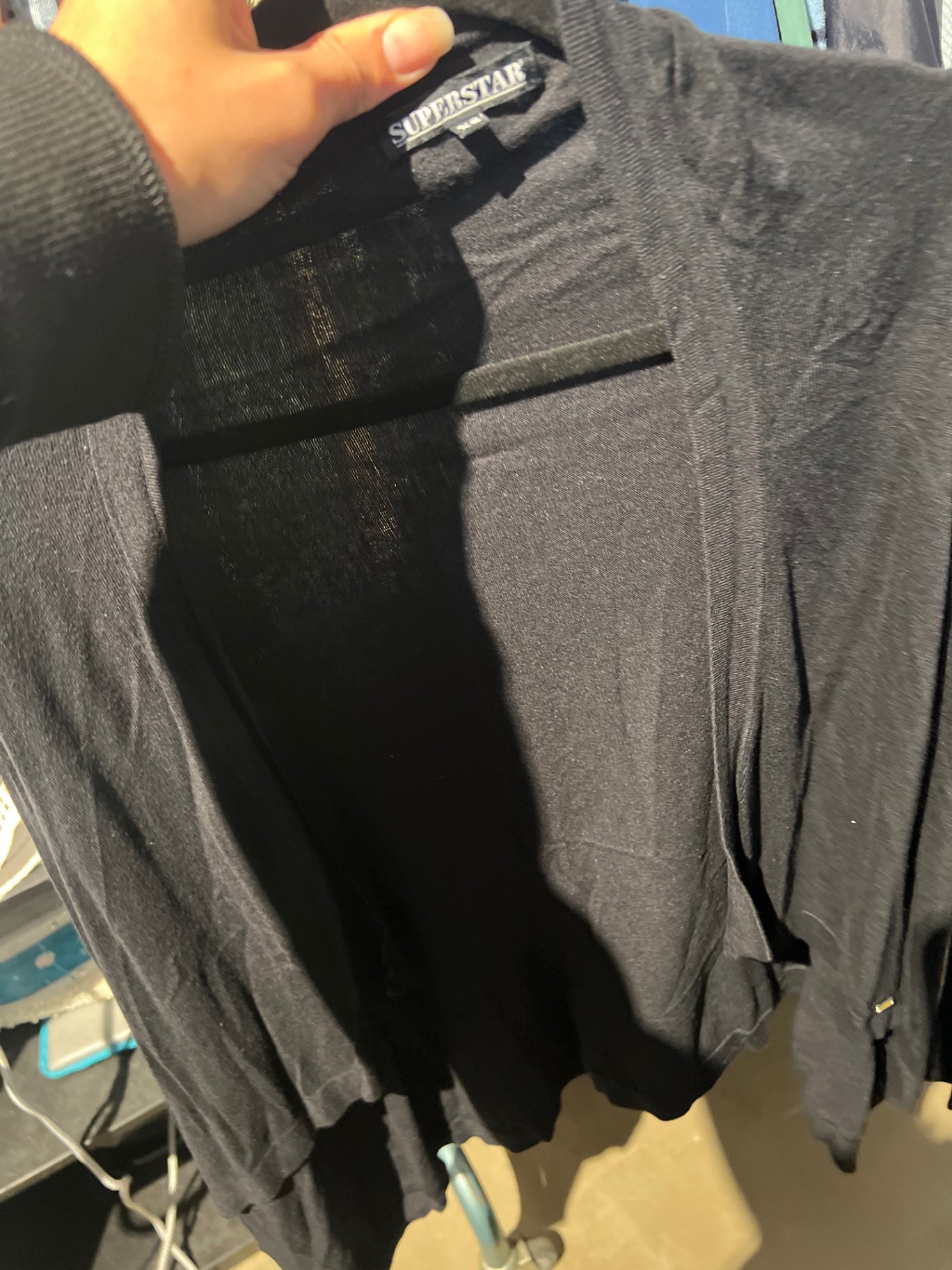 SUPERSTAR Jäckchen Schwarz Gr.: M
