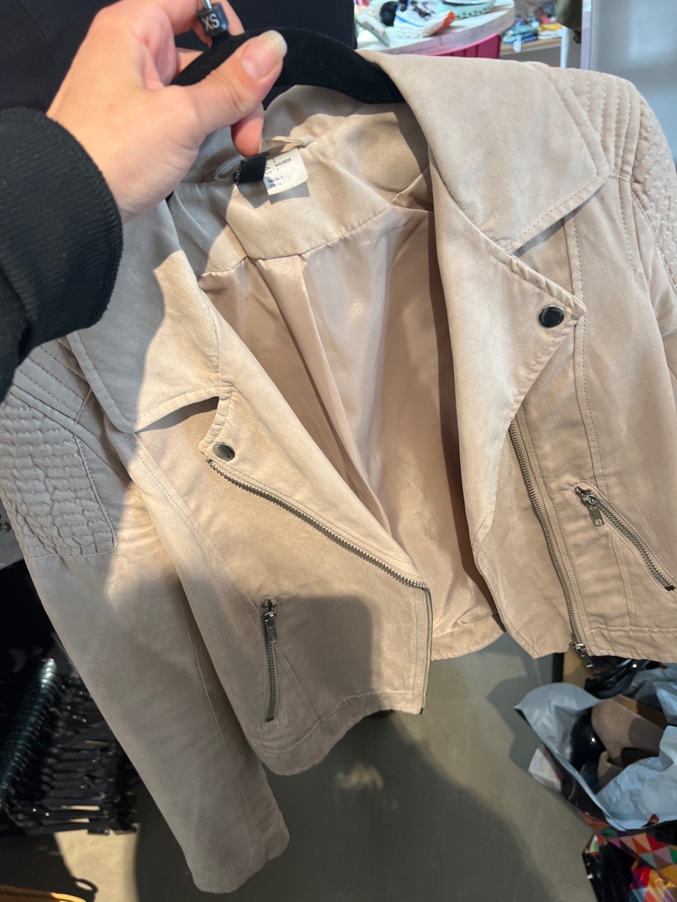 H&M Jacke Beige Gr.: XS