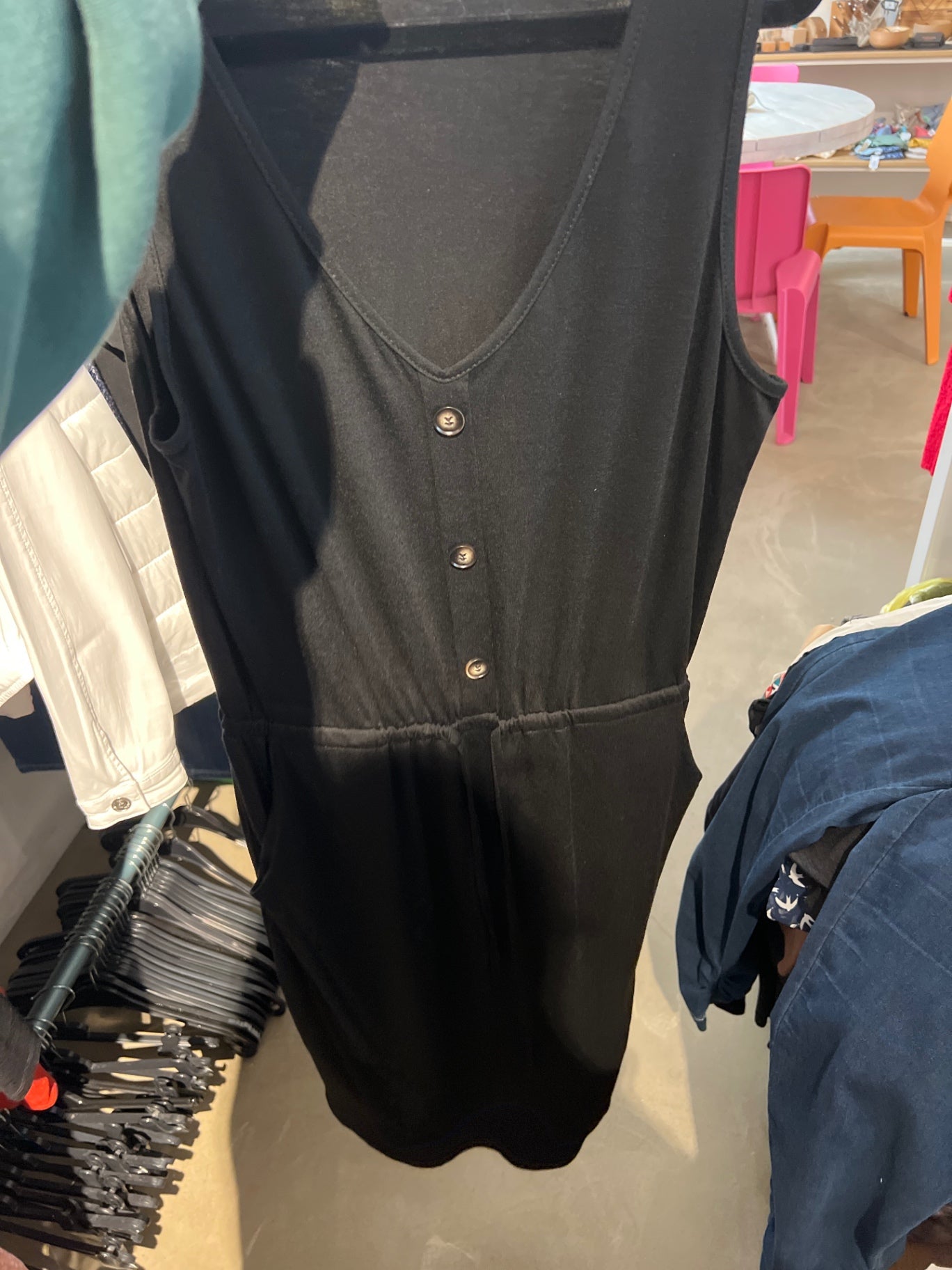 Kleid Schwarz Gr.: M