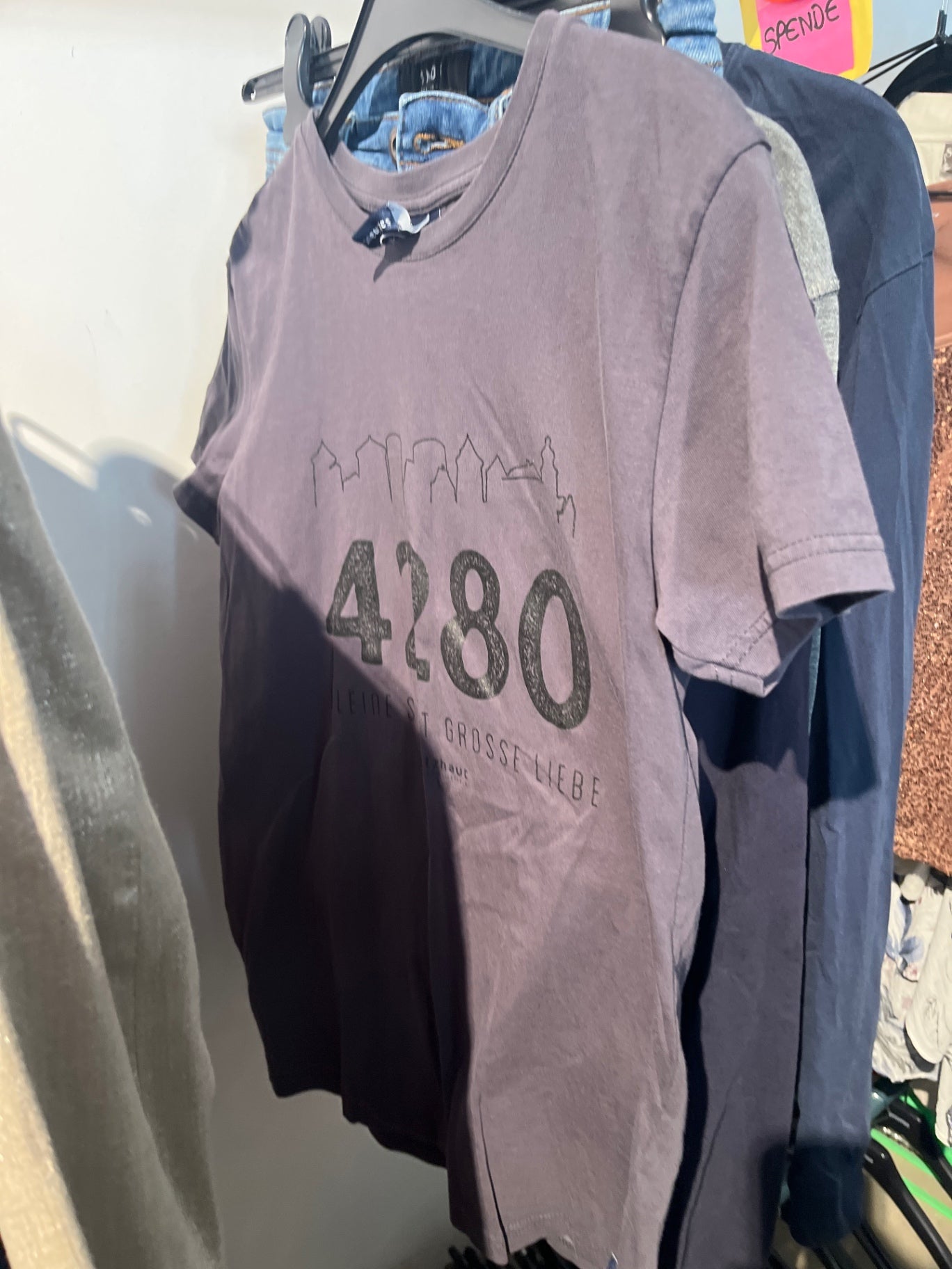 Salzhaut T-Shirt Grau Gr.: S