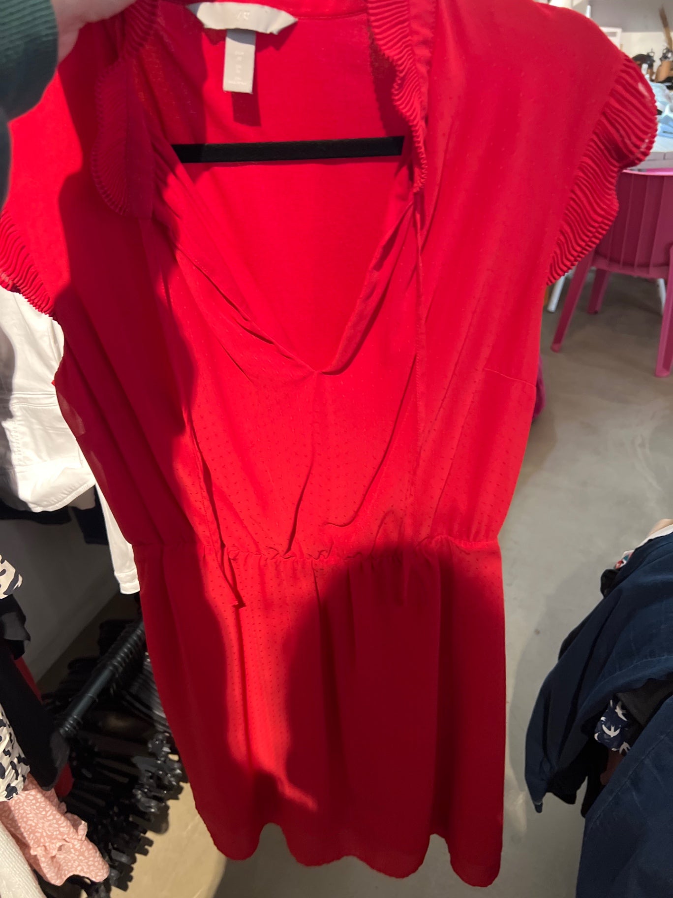H&M Kleid Rot Gr.: M