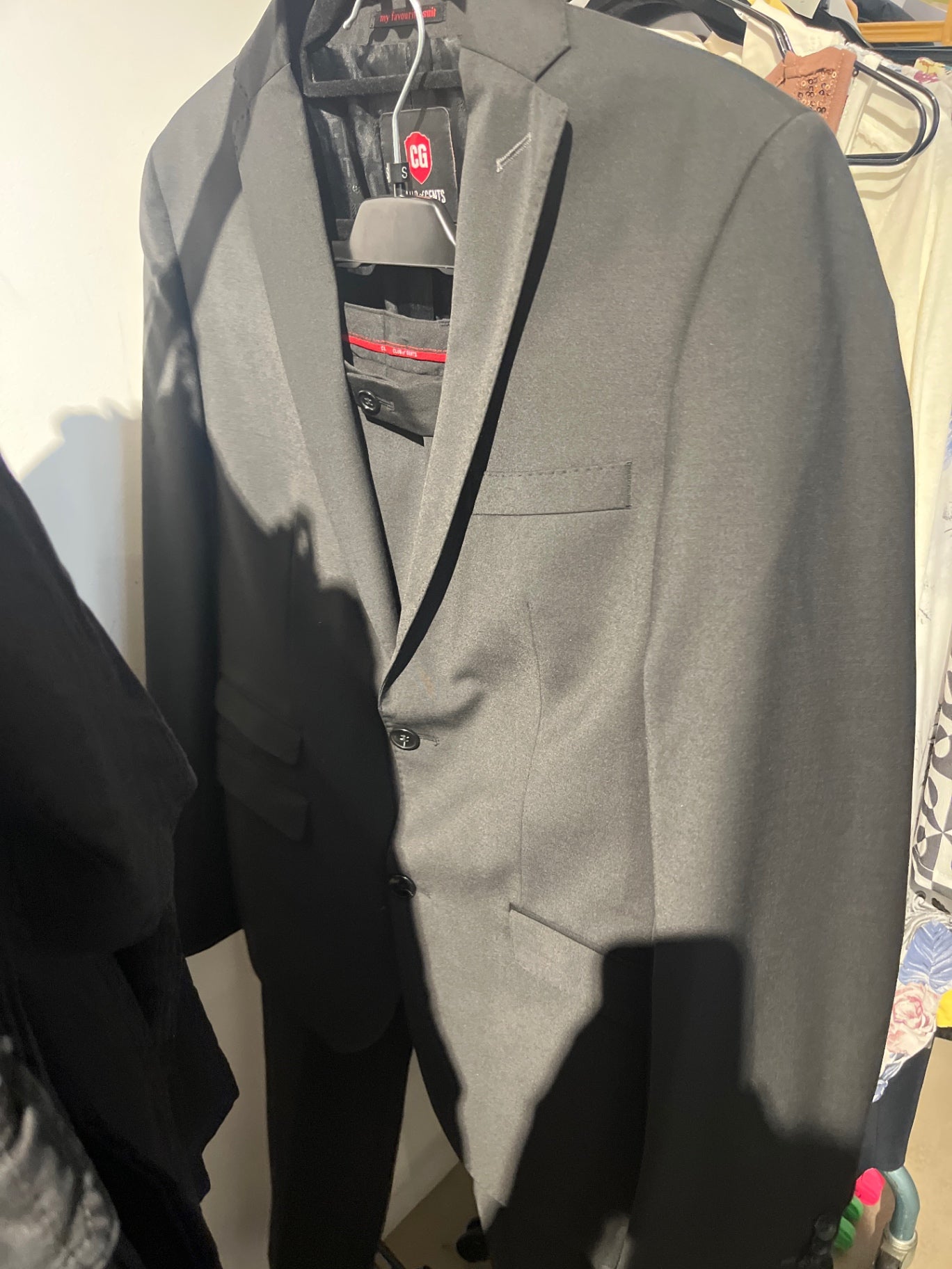 Club of Gents Anzug 2-Teiler Schwarz Gr.: S
