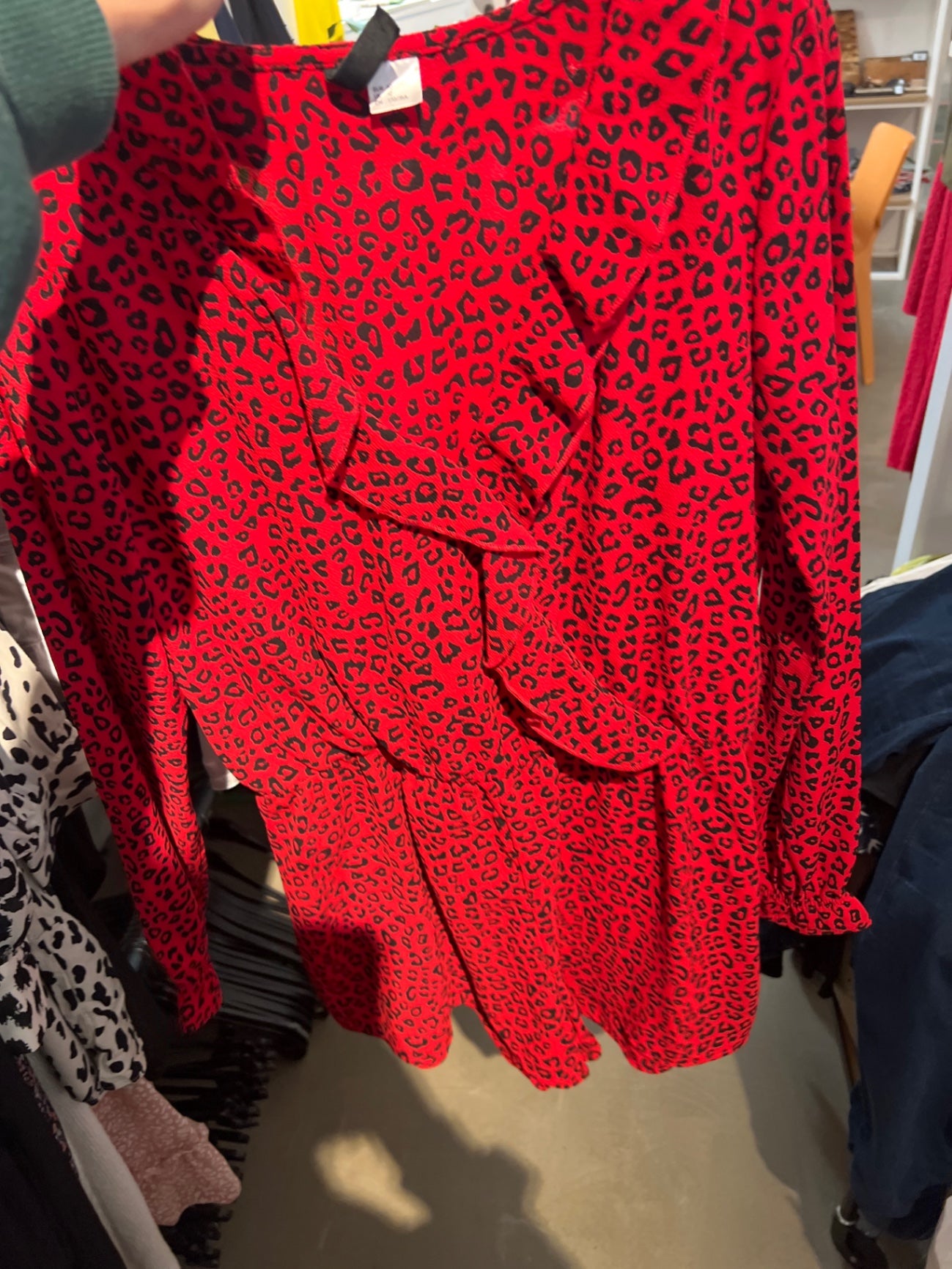 H&M jumpsuit Rot Gr.: L