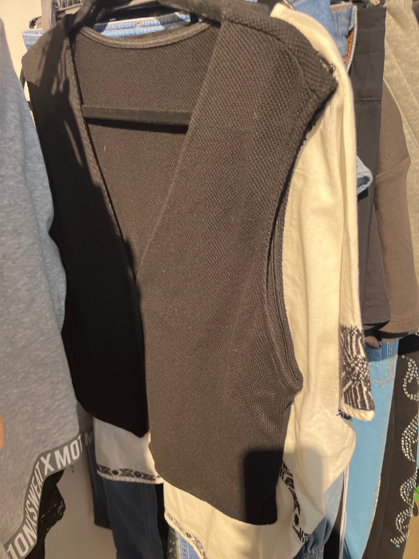 Weste Schwarz Gr.: M/L