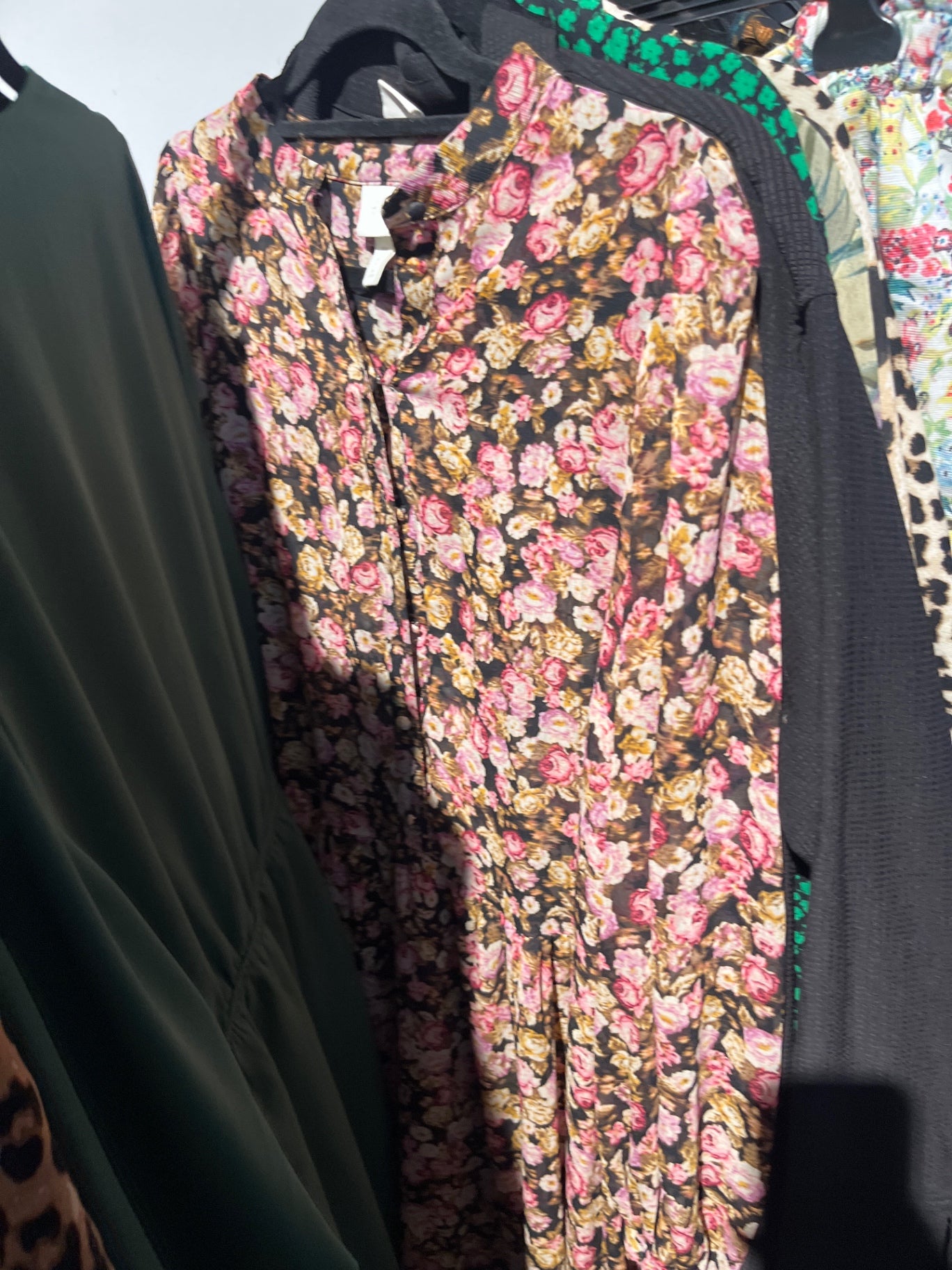H&M Kleid Blumenmuster Gr.: A