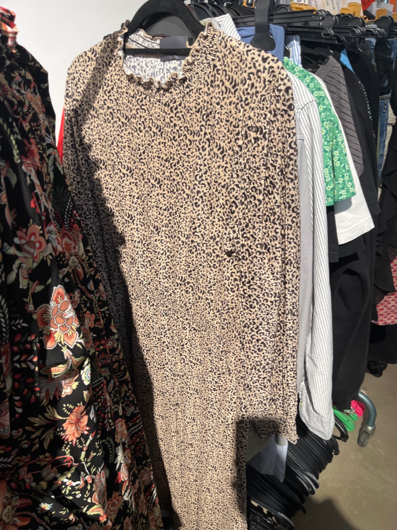 YESSICA Kleid Leopardenmuster Gr.: L