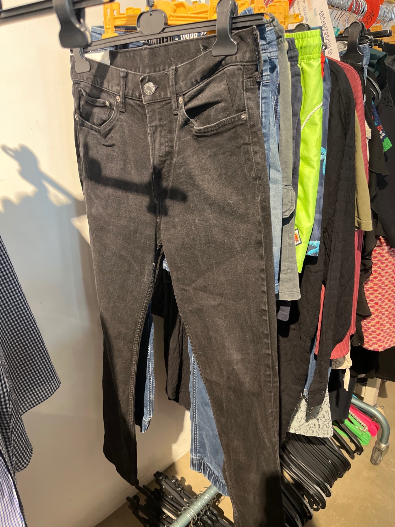 H&M Jeans Schwarz Gr.: 31/32