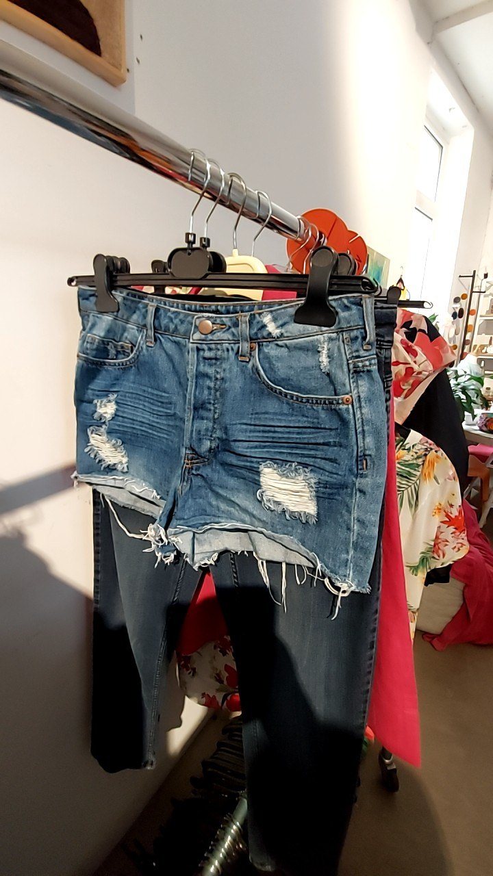 H&M Shorts Blau Gr.: M
