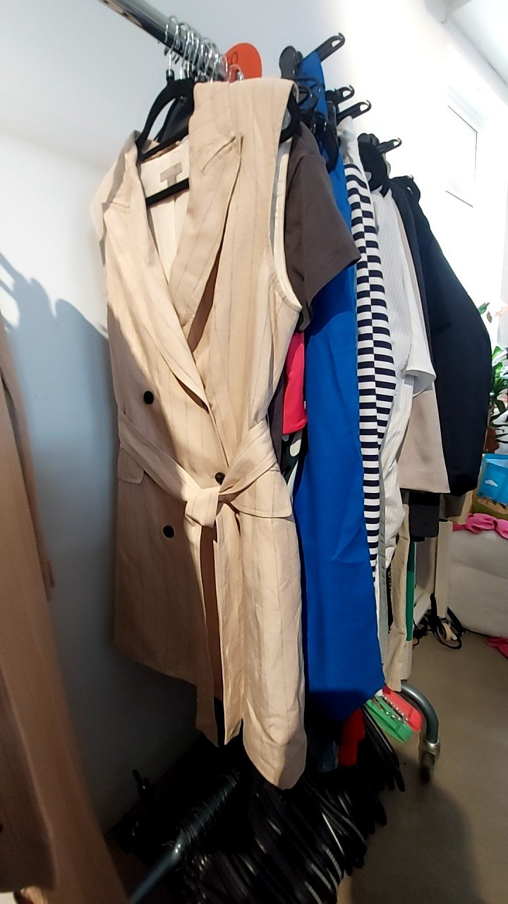 H&M Westenkleid Beige Gr.: M