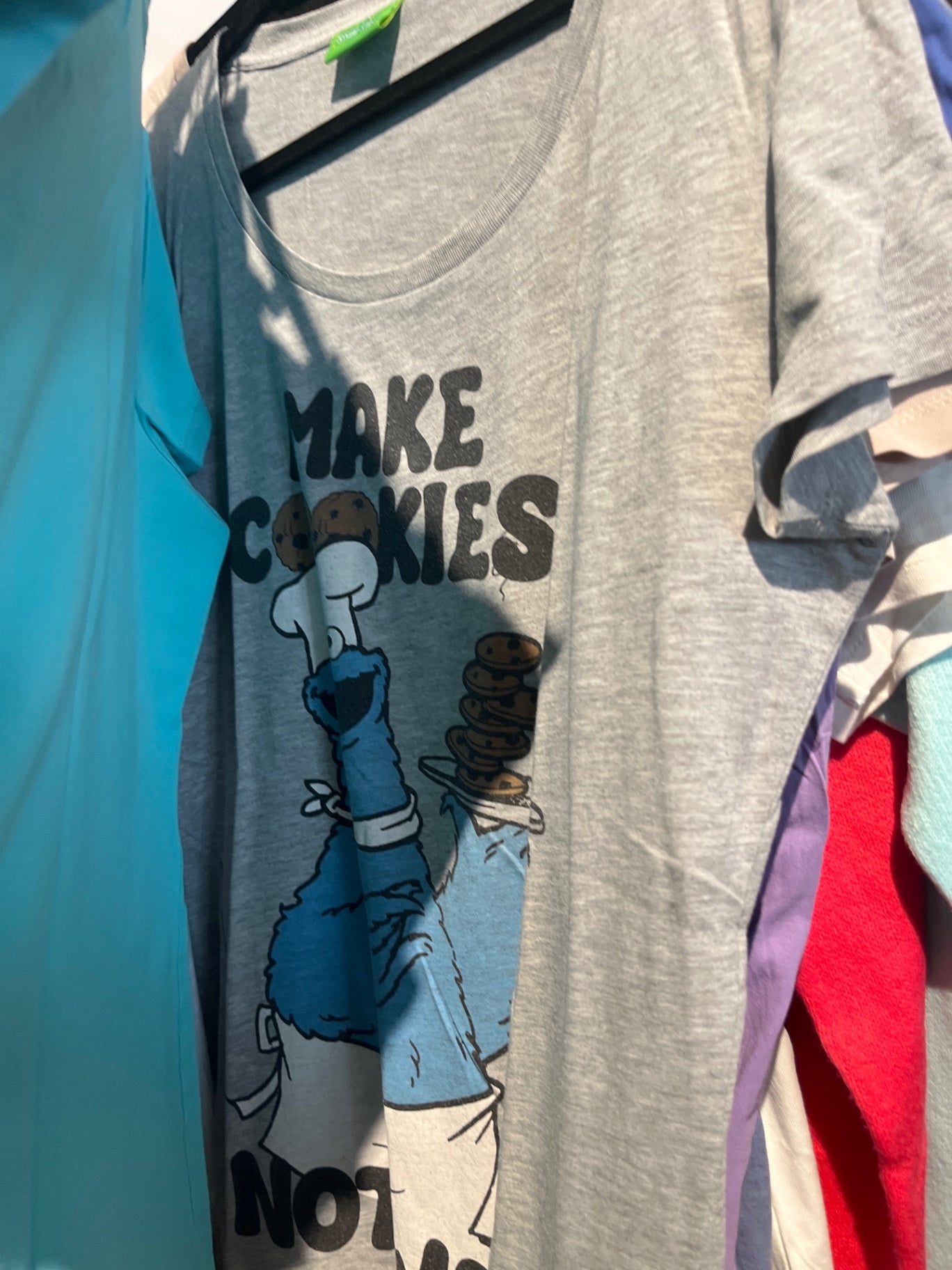 Sesame Street T-Shirt Grau Gr.: XXL