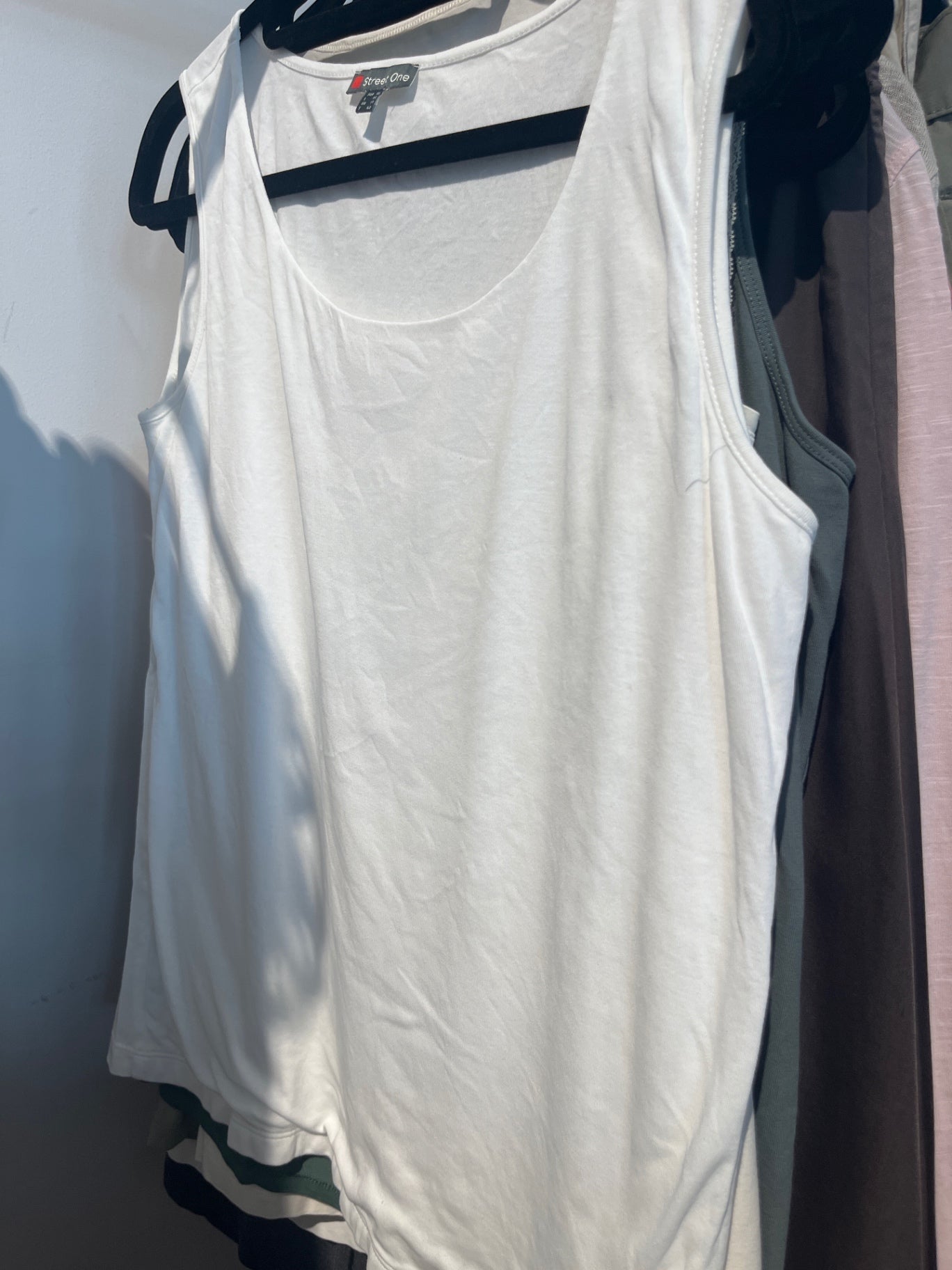 Street One Tanktop Weiß Gr.: L