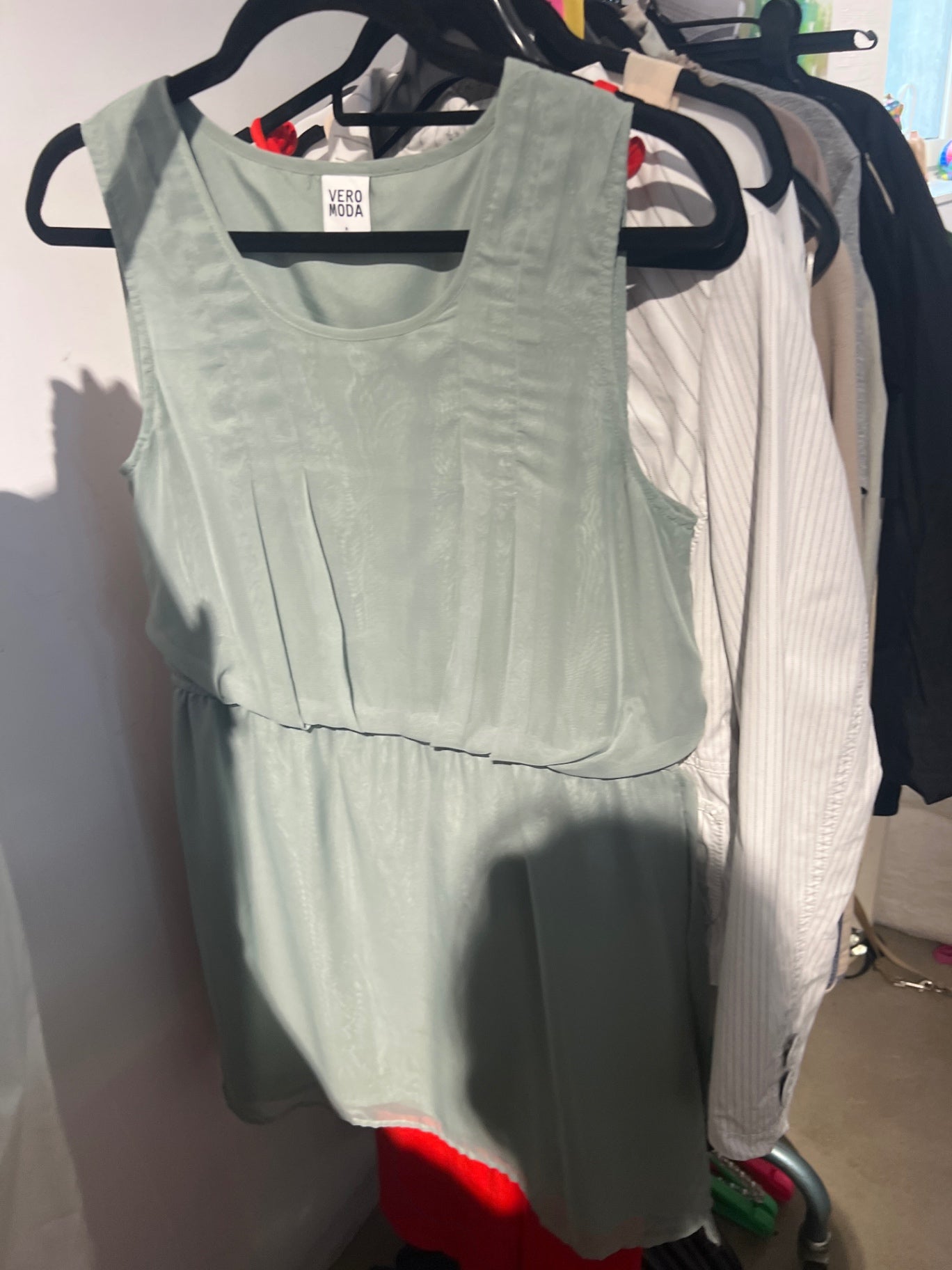 VERO MODA Kleid Helles Mintgrün Gr.: M