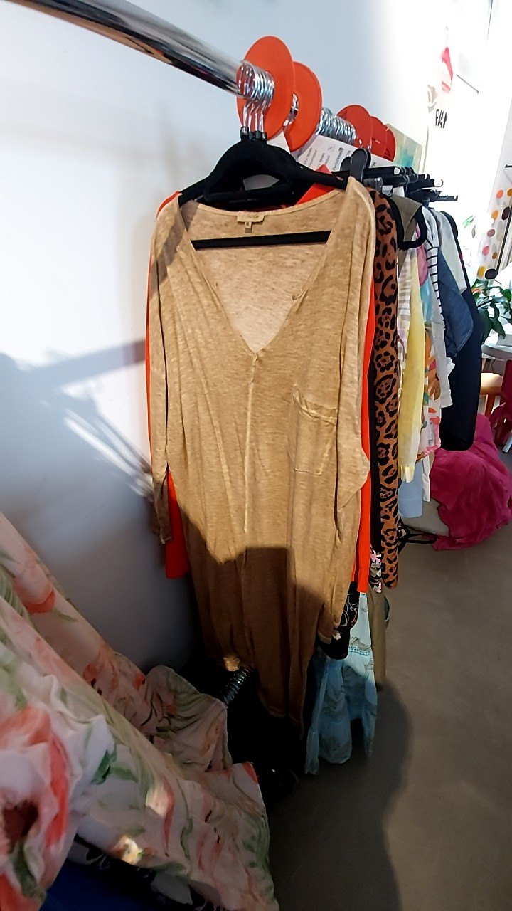 IBZ Mode Kleid Hellbraun Gr.: XL
