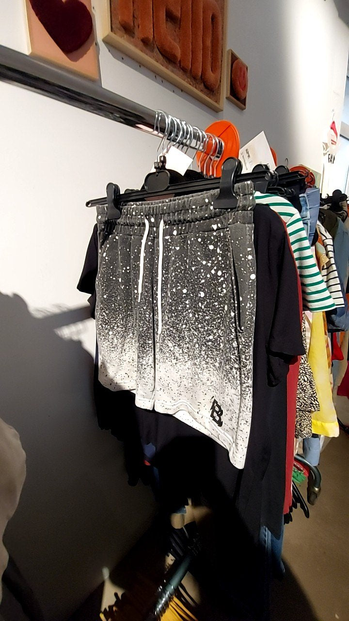 Black Squad Shorts Schw./Weiß B-Ware Gr.: XS