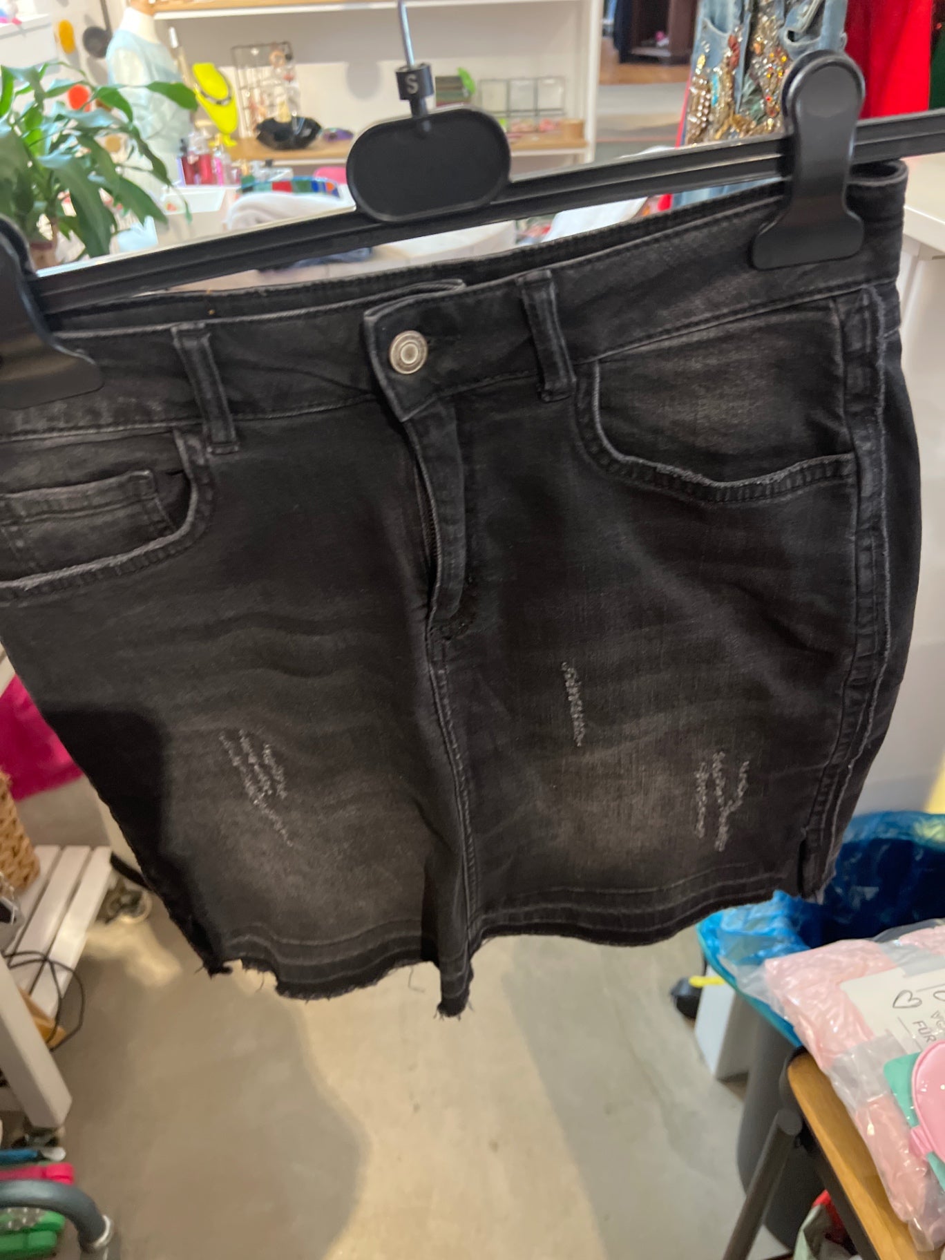 Smith & Soul Jeansrock schwarz Gr.: S
